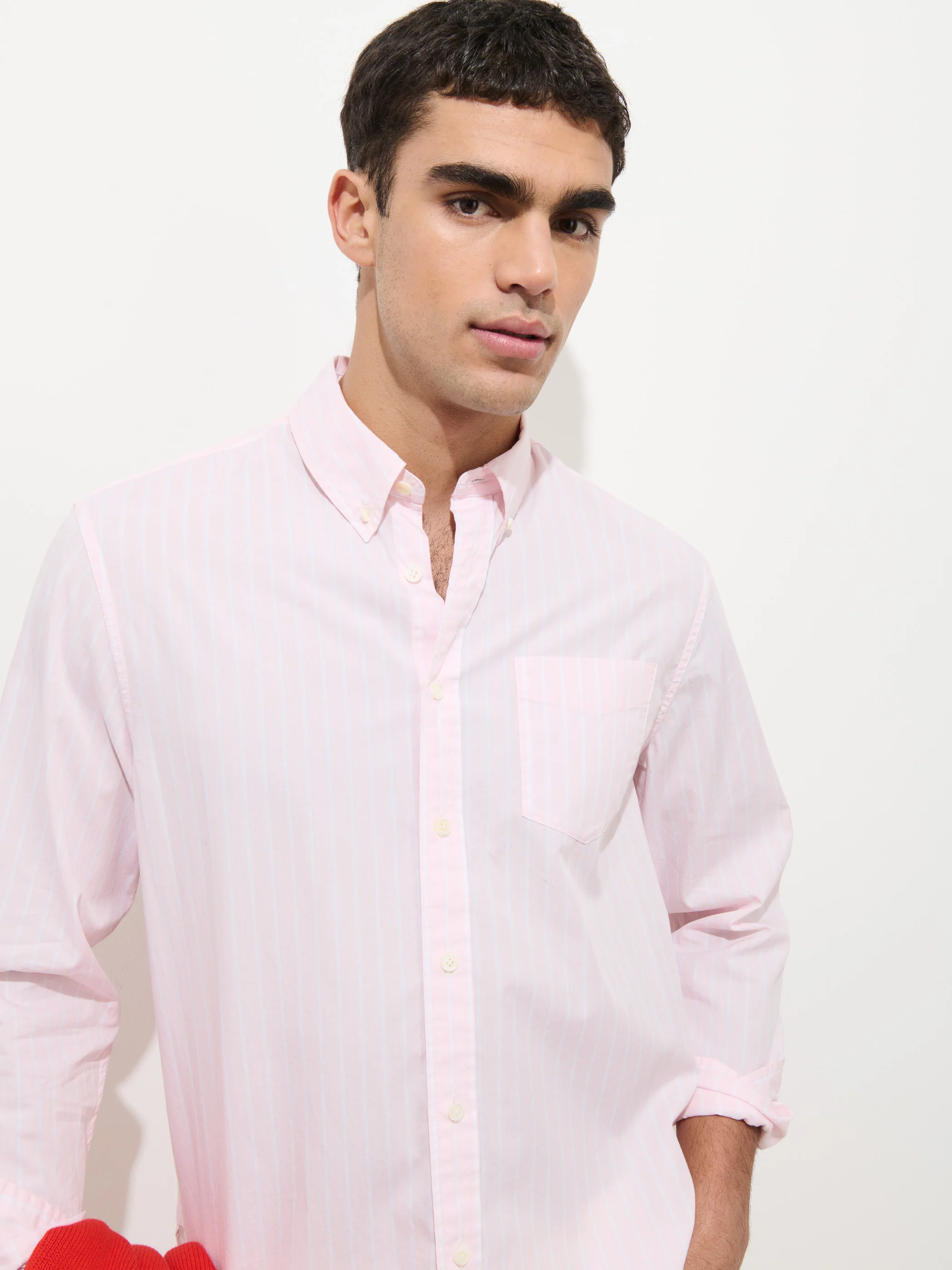 Mill Shirt In Thin Stripe - Image 4