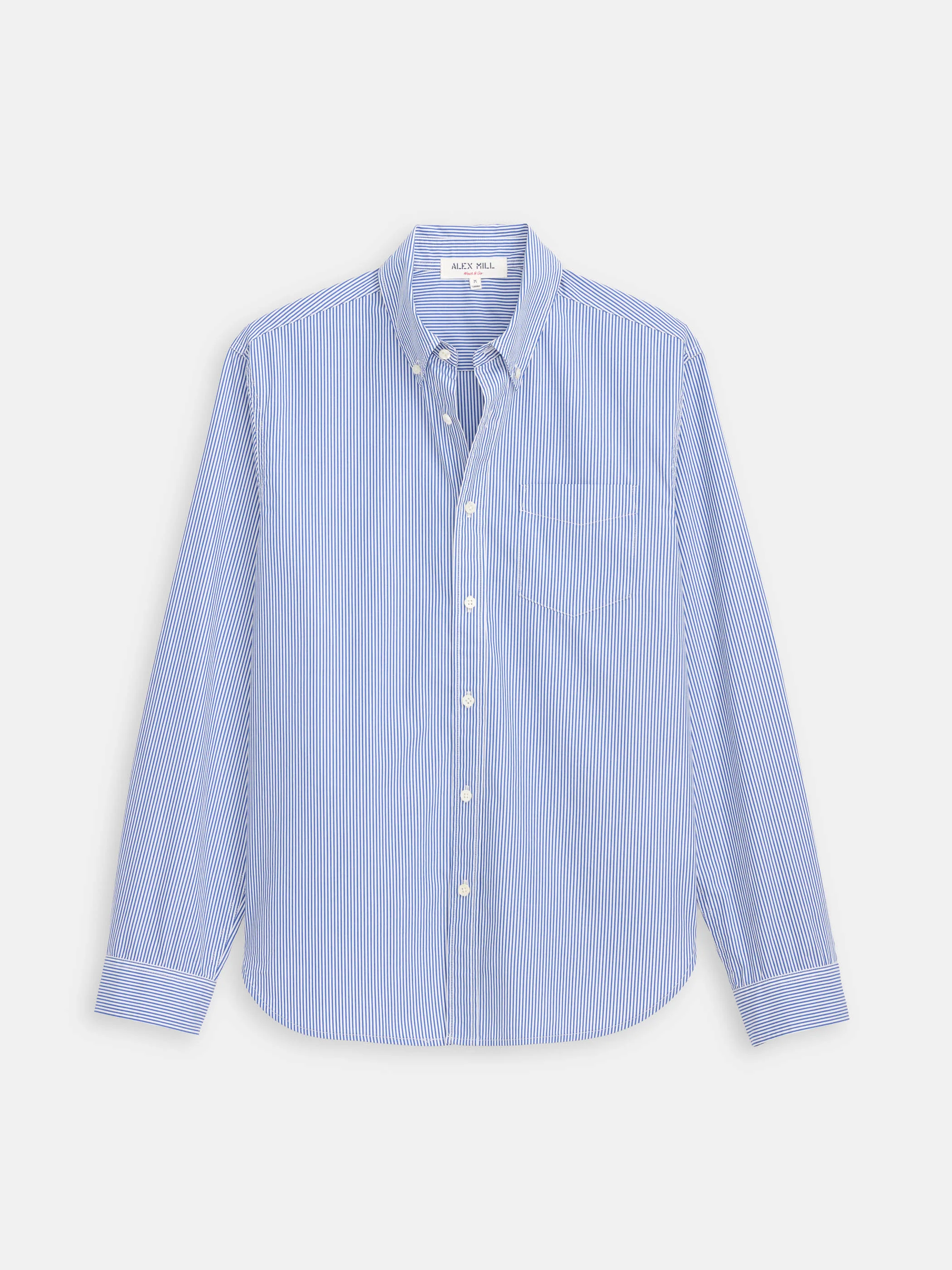 Mill Striped Shirt In Cotton Poplin - Image 2