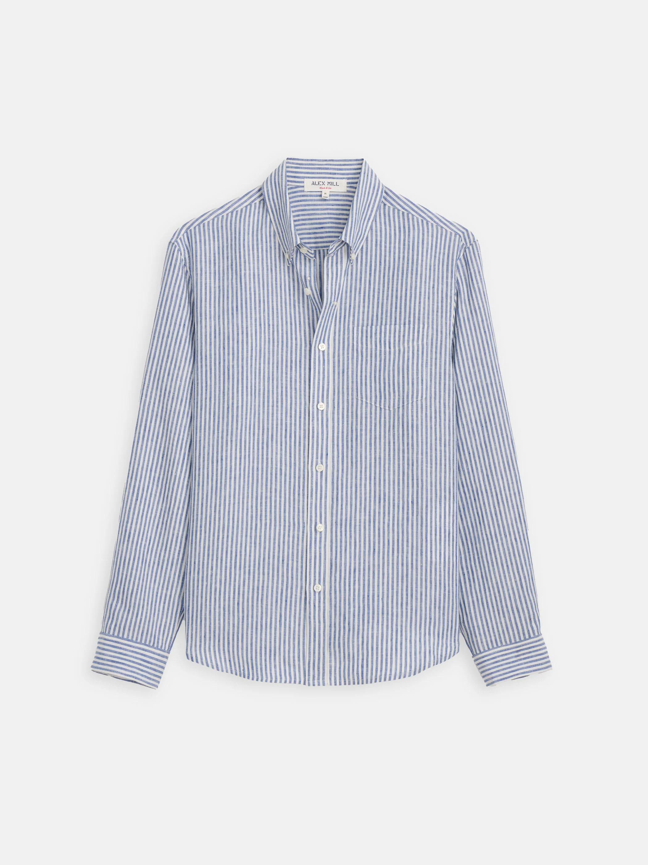 Mill Striped Shirt In Linen - Image 2