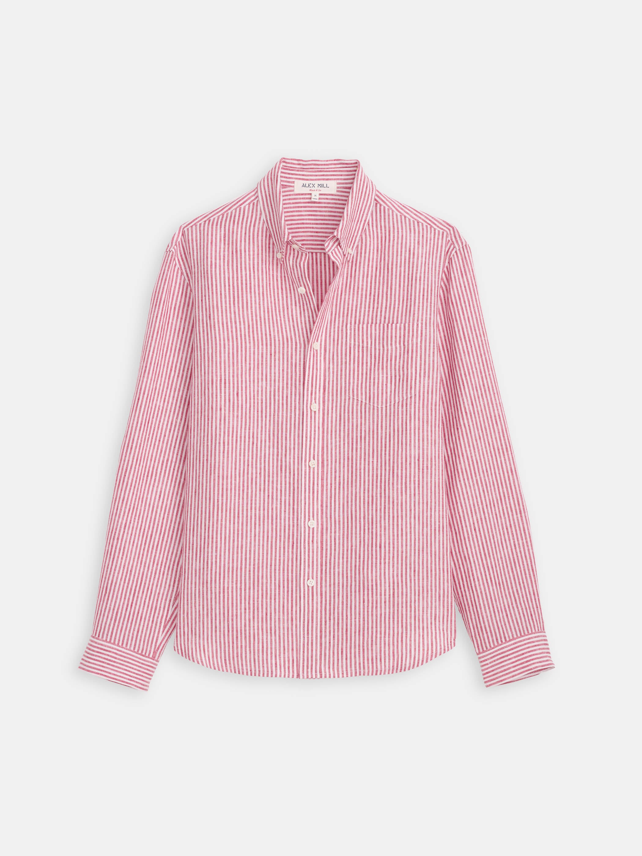 Mill Striped Shirt In Linen - Image 2