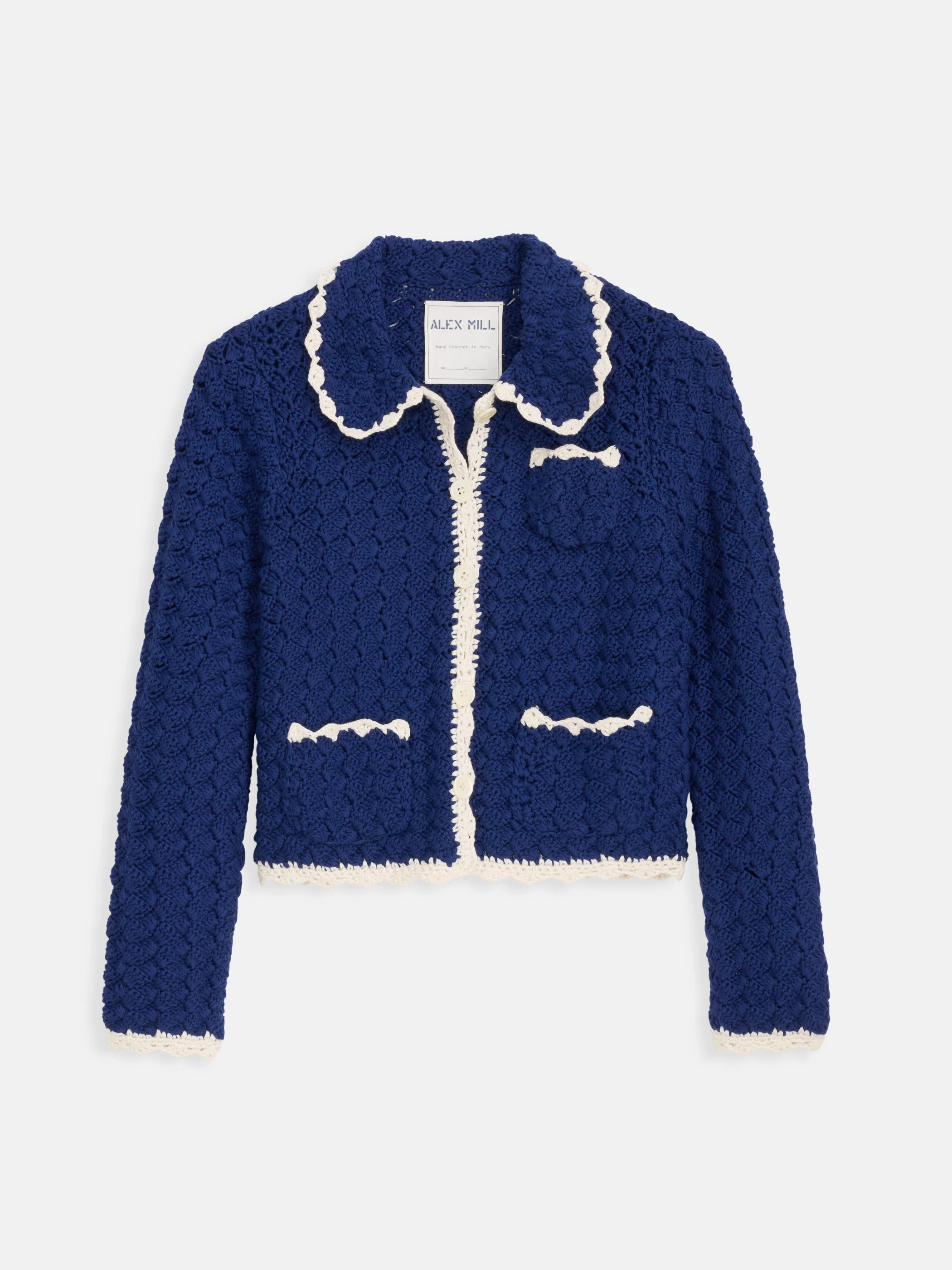 Molly Hand-Crochet Cardigan - Image 2