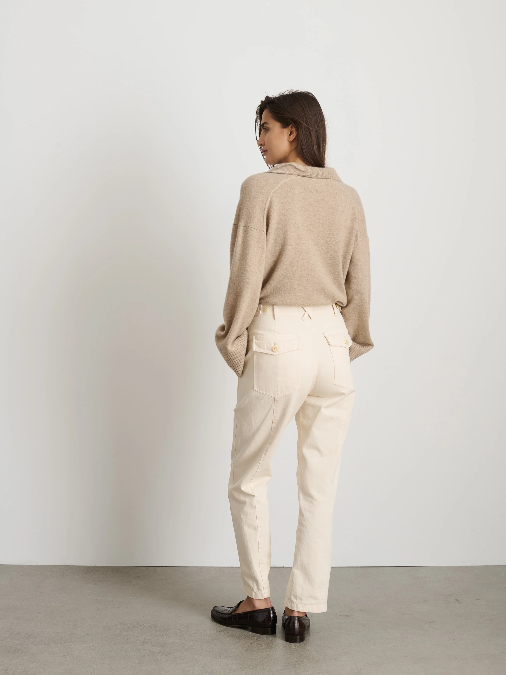 Neil Pant In Herringbone - Image 3