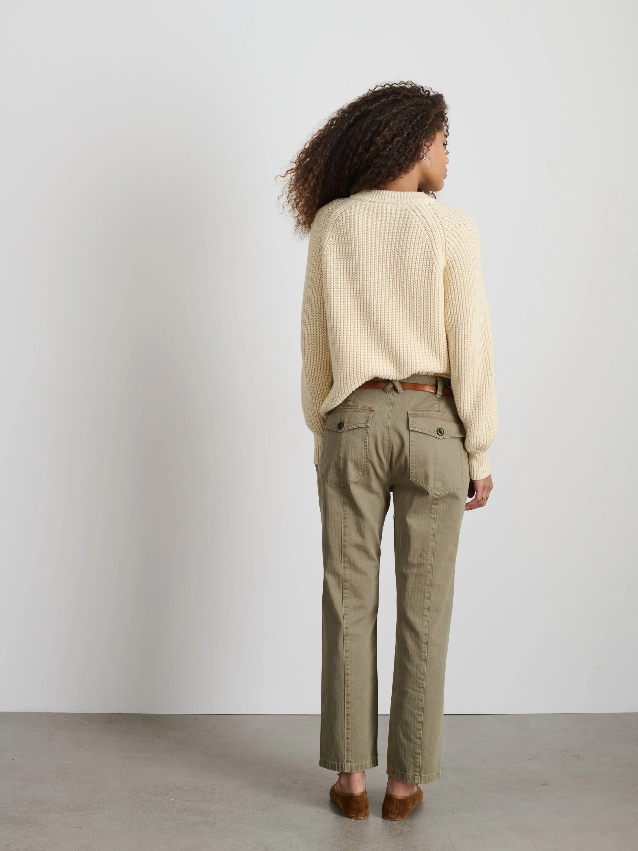 Neil Pant In Herringbone - Image 3