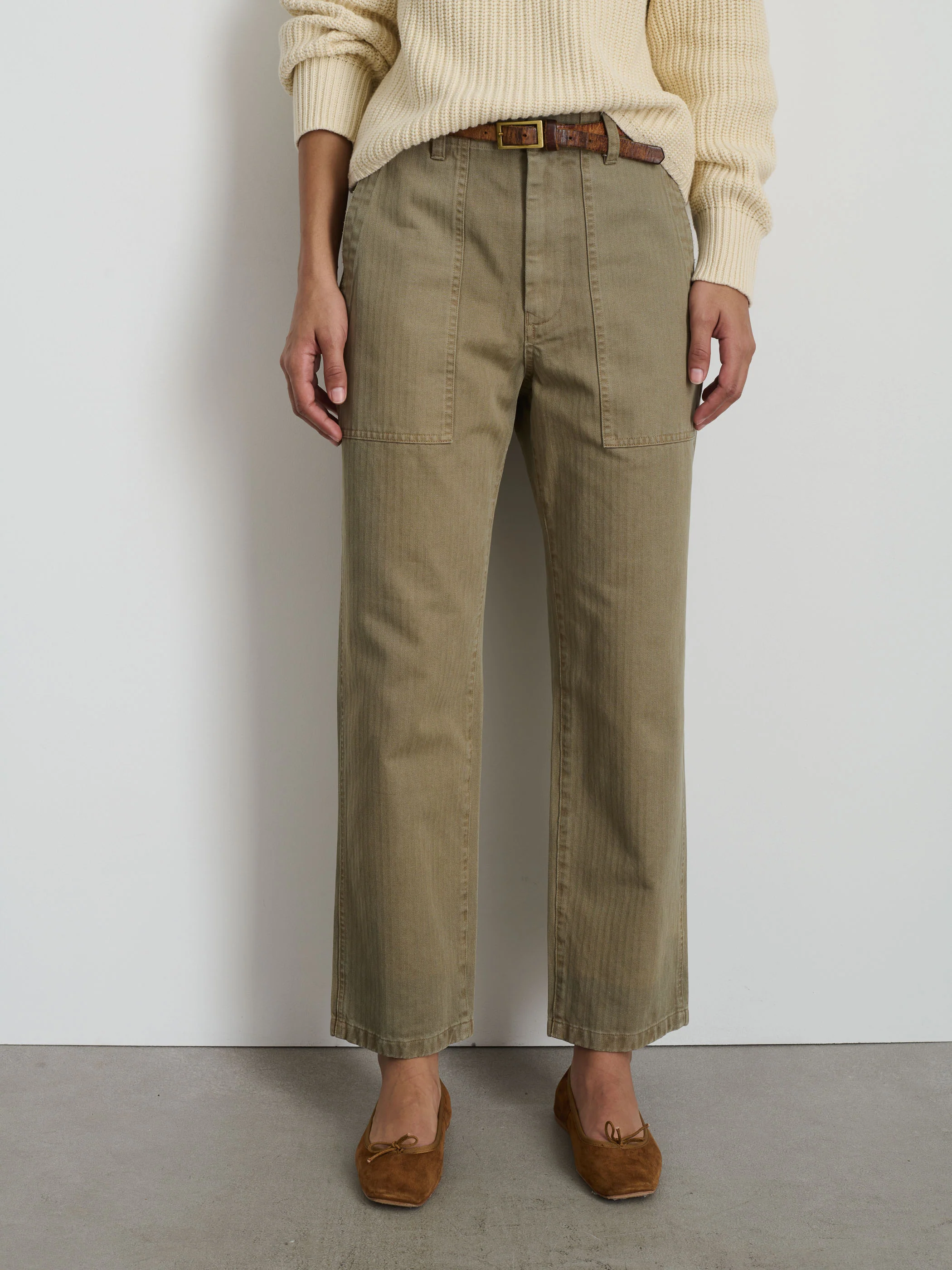 Neil Pant In Herringbone - Image 5
