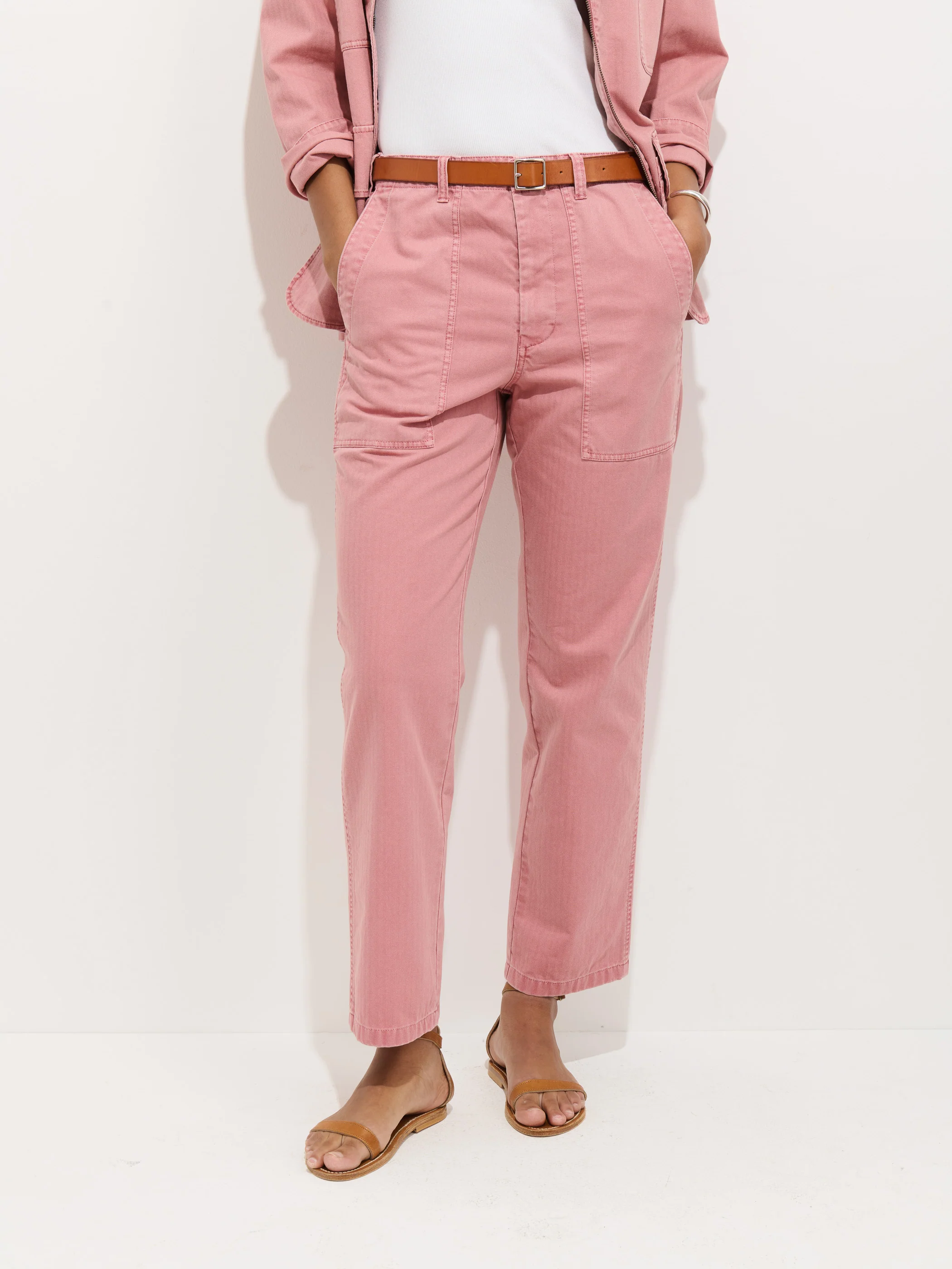 Neil Pant In Herringbone - Image 3