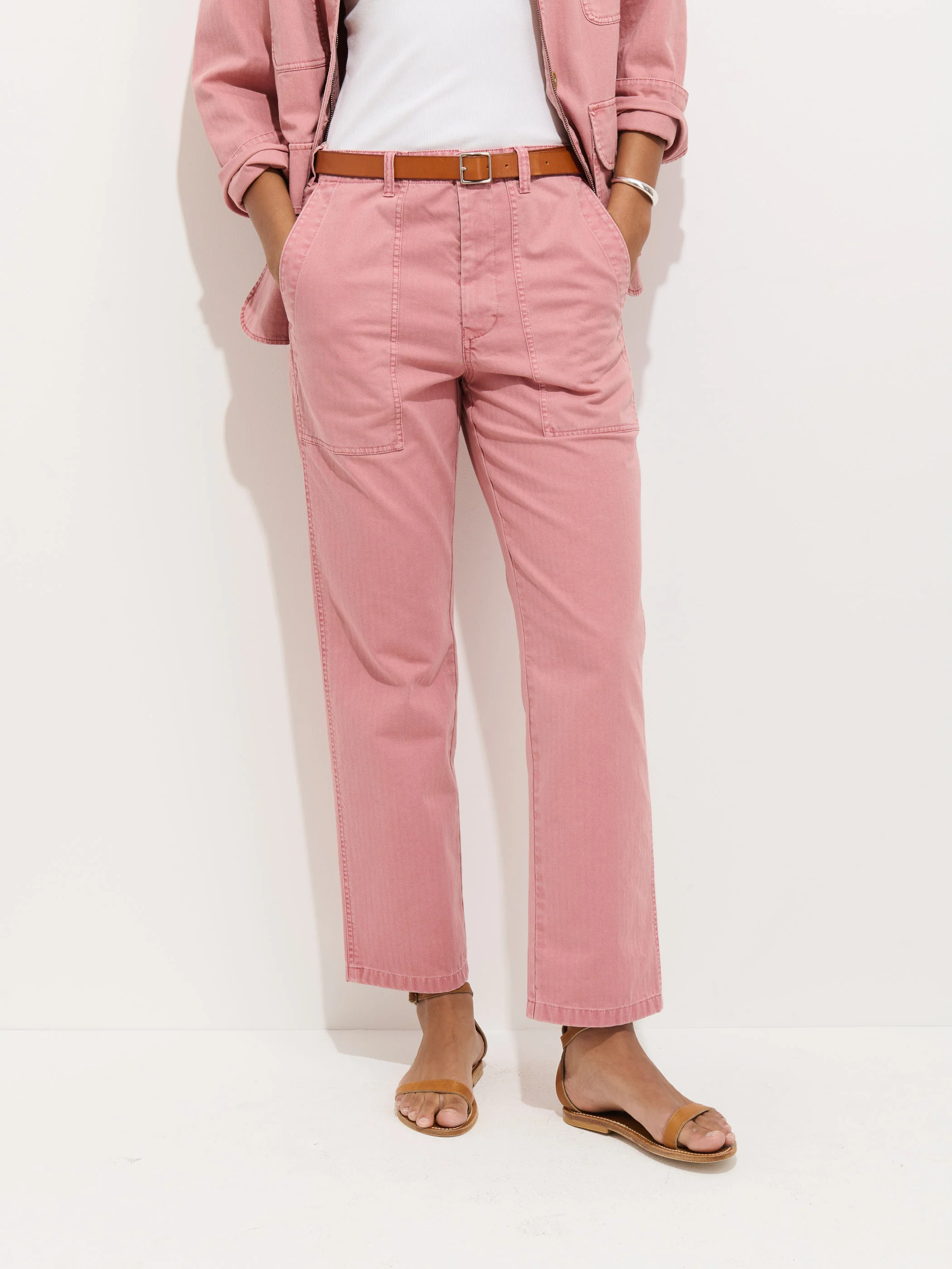Neil Pant In Herringbone - Image 4