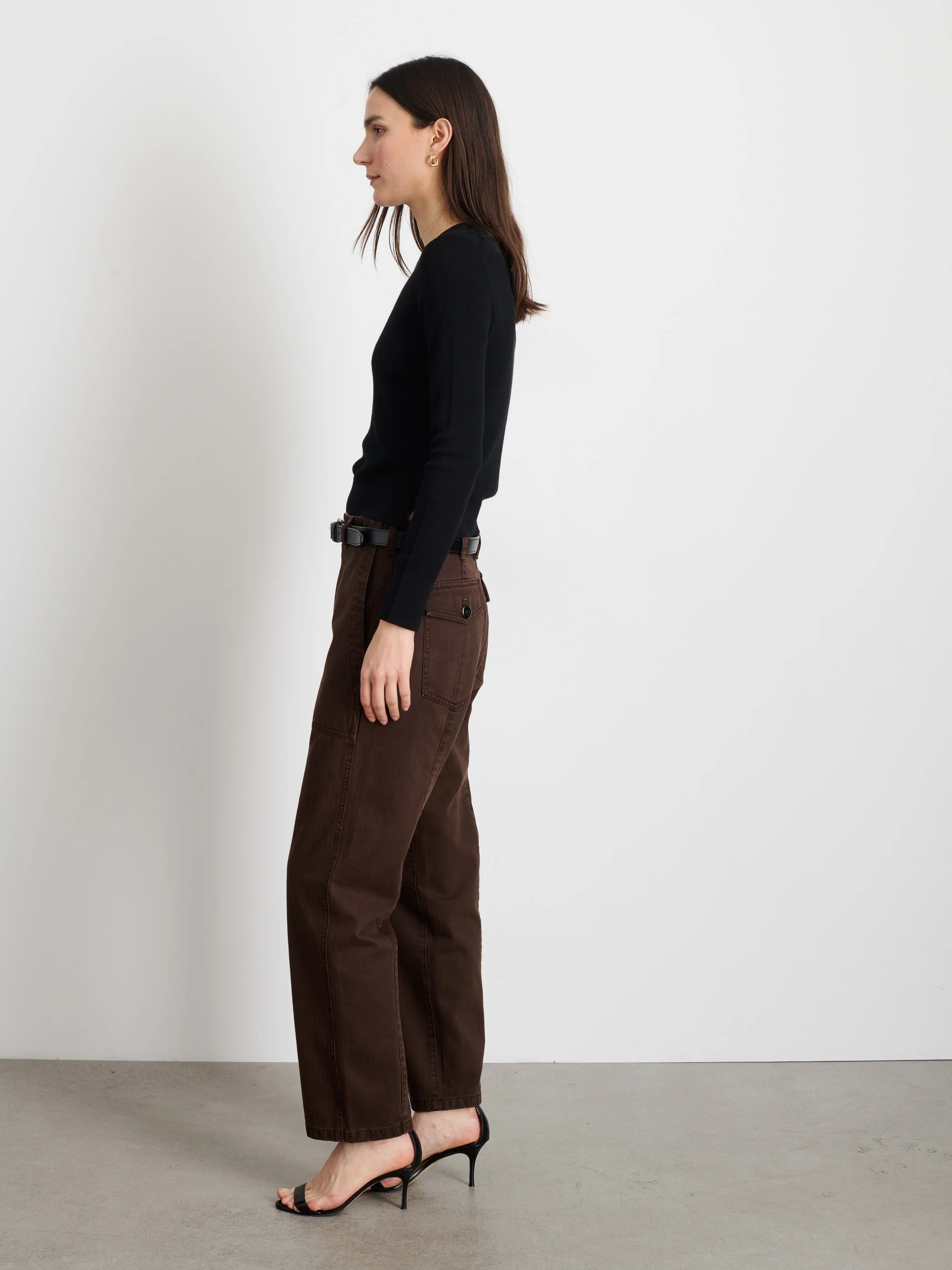 Neil Pant In Herringbone - Image 4