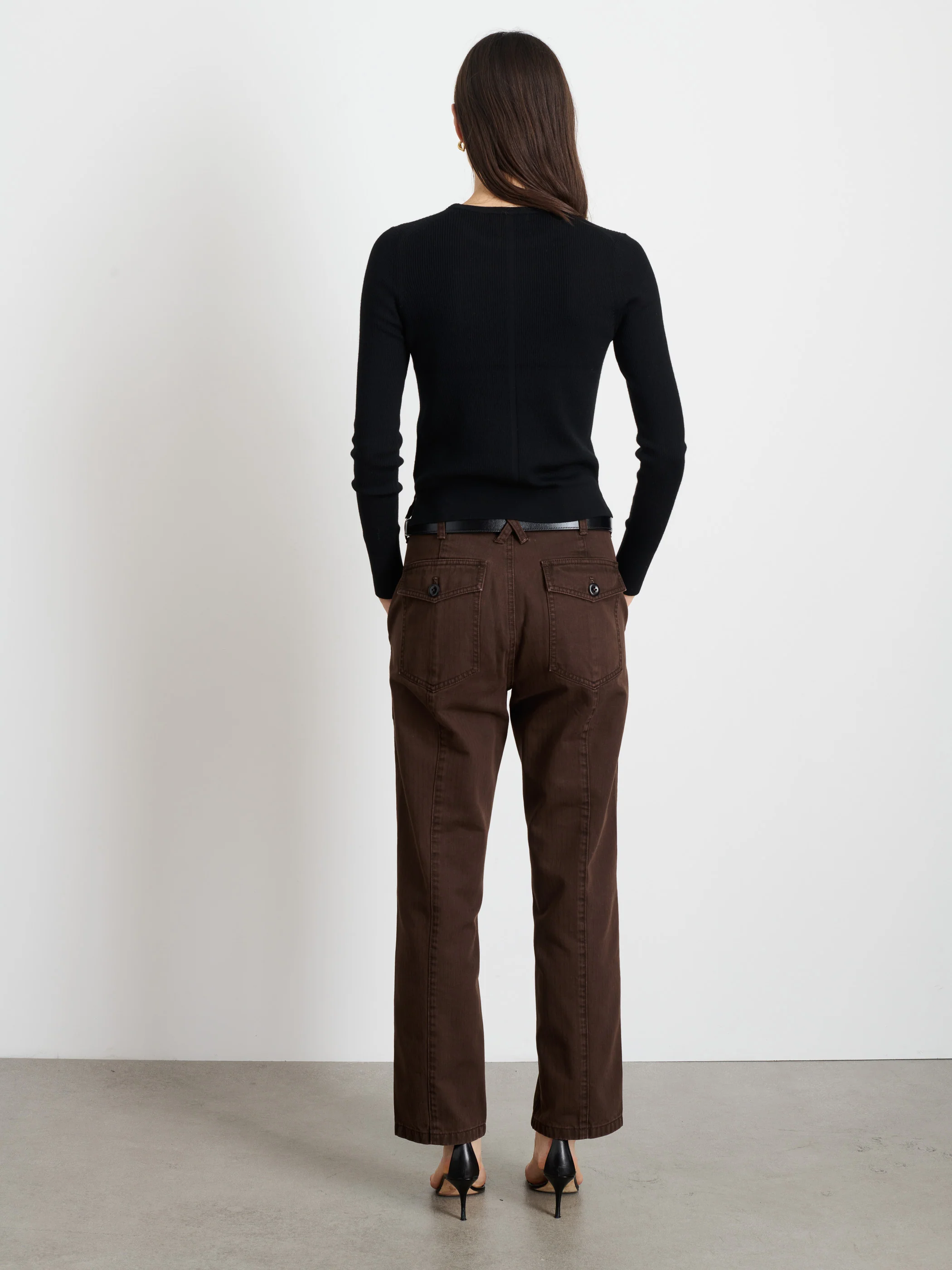 Neil Pant In Herringbone - Image 5