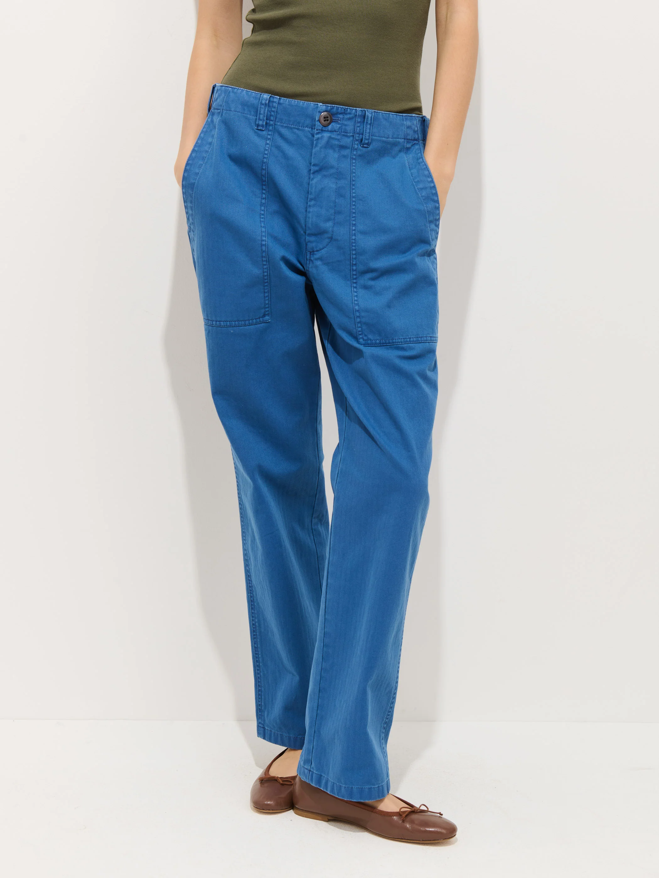 Neil Pant In Herringbone - Image 3