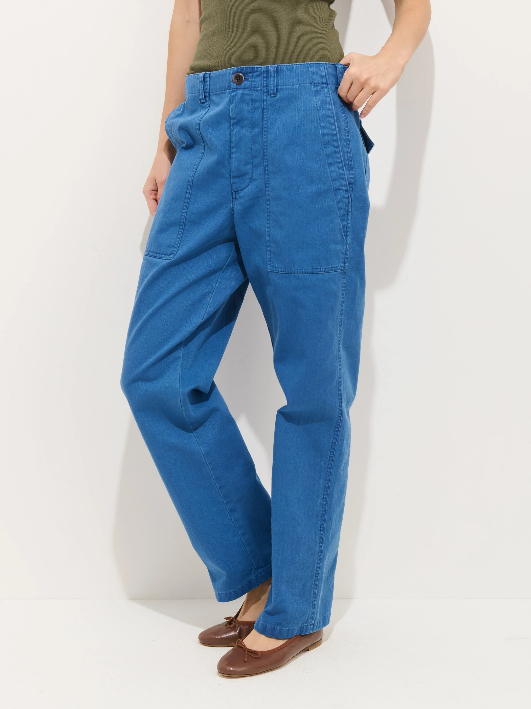 Neil Pant In Herringbone - Image 4