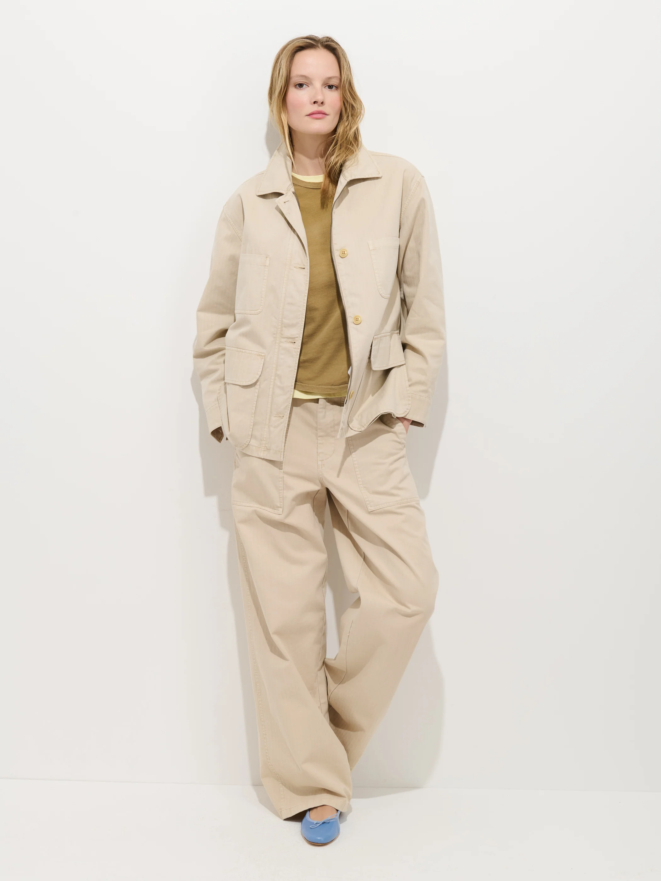 Annie Trouser in Herringbone