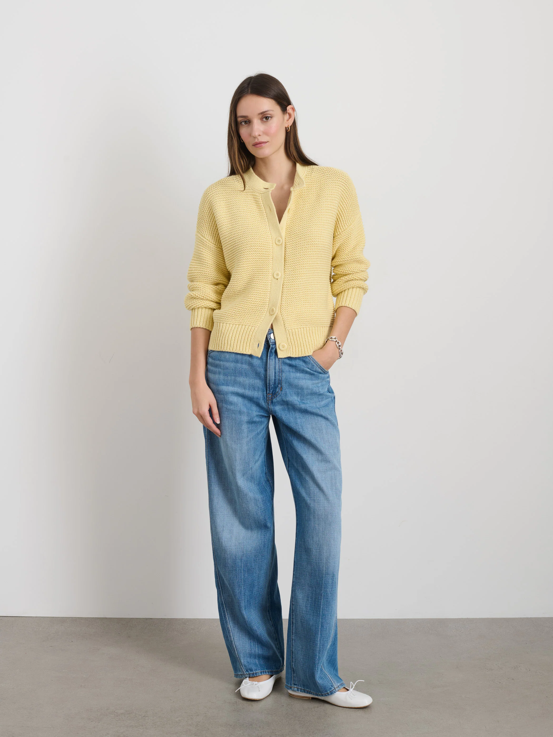 Nico Cardigan In Cotton - Image 3