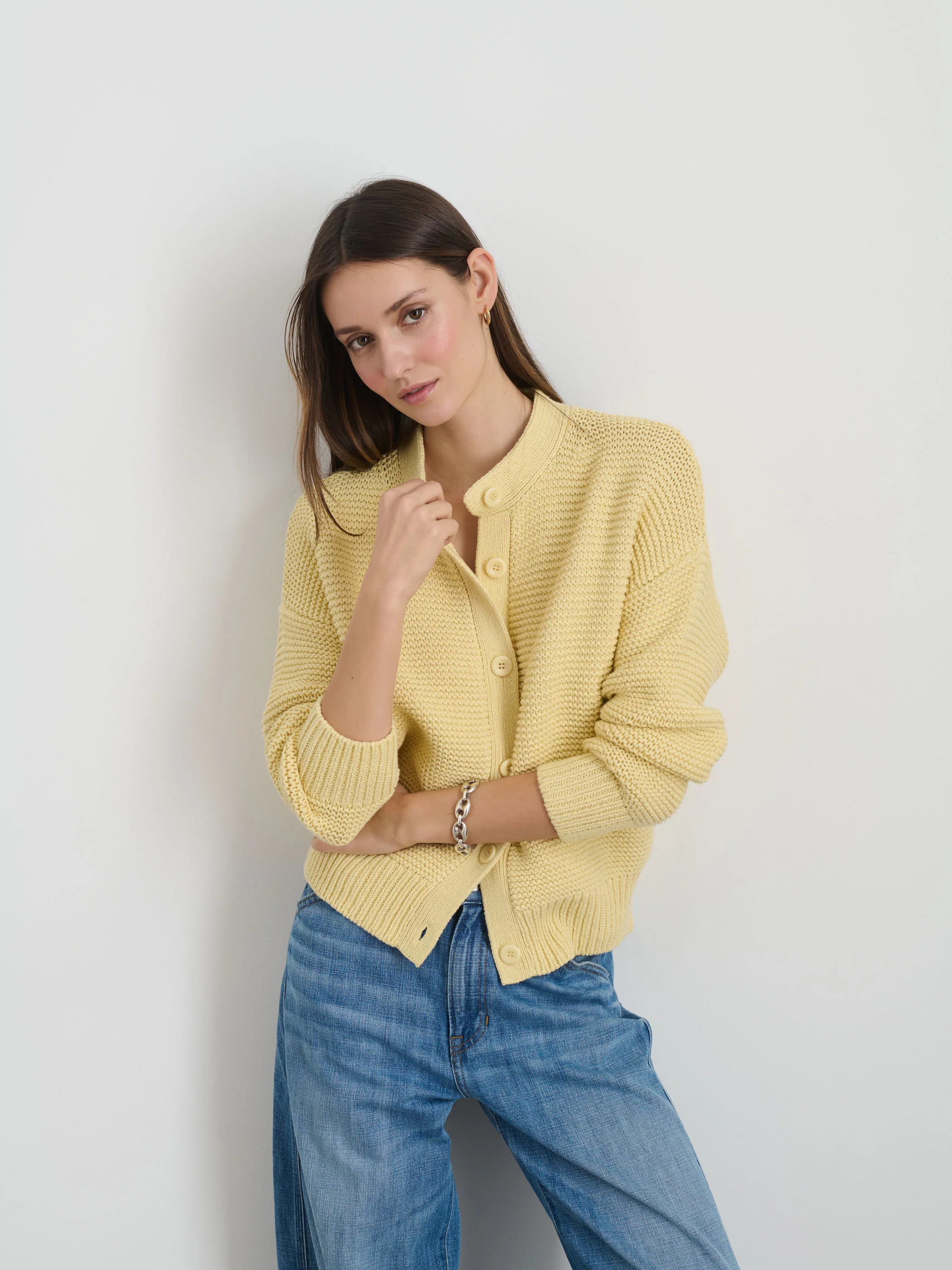 Nico Cardigan In Cotton - Image 6