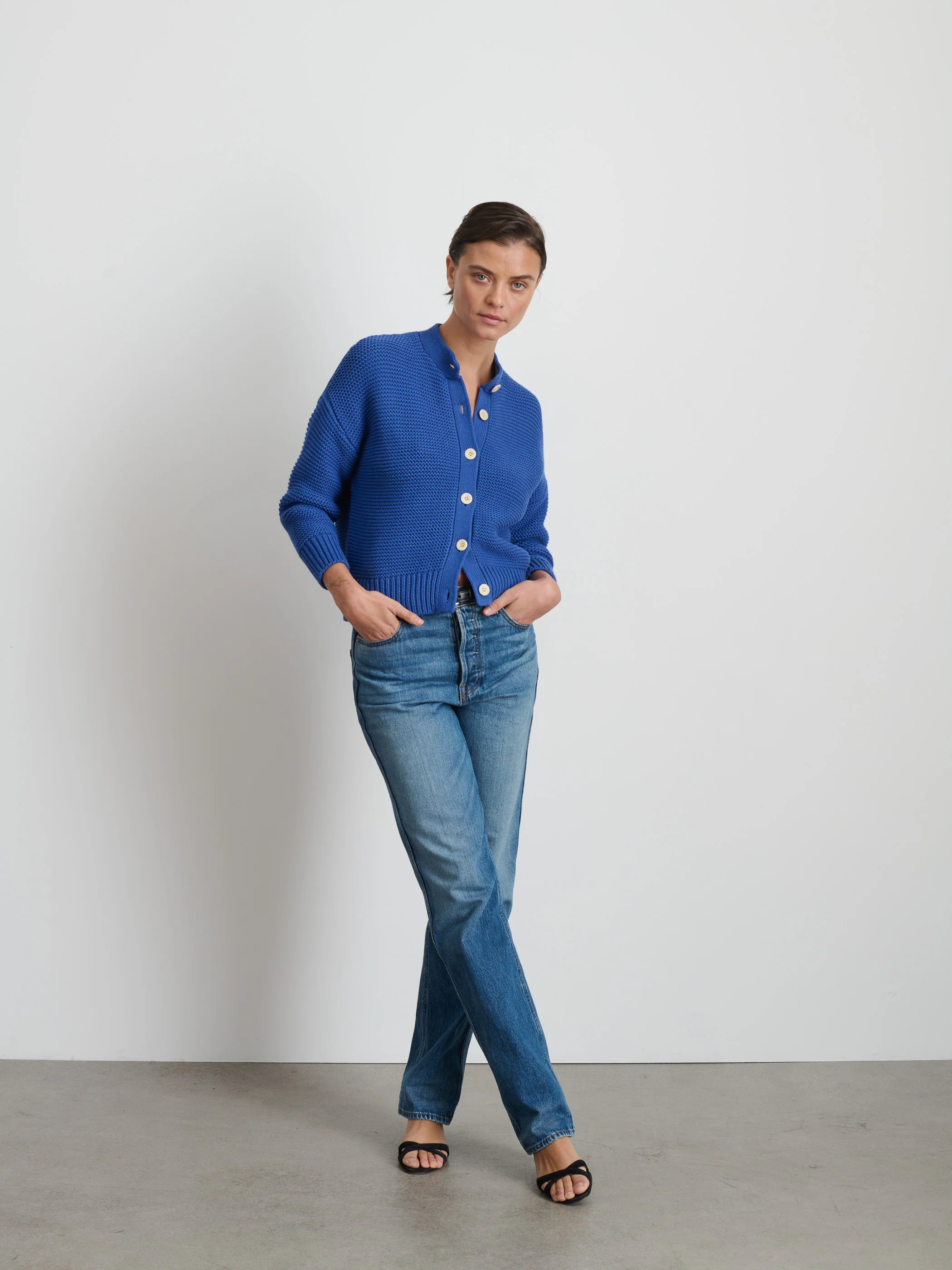 Nico Cardigan in Cotton - Image 3