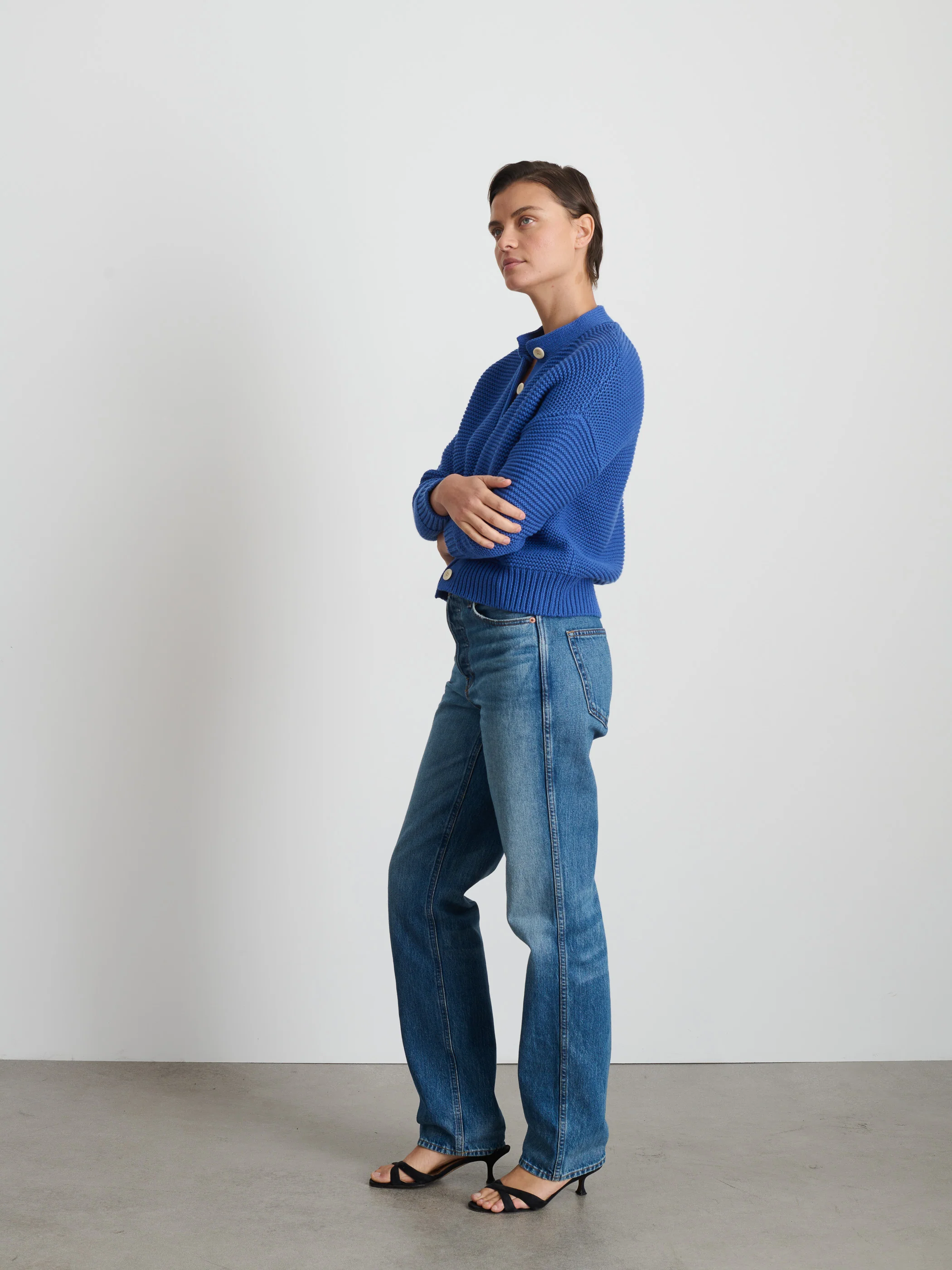 Nico Cardigan in Cotton - Image 4