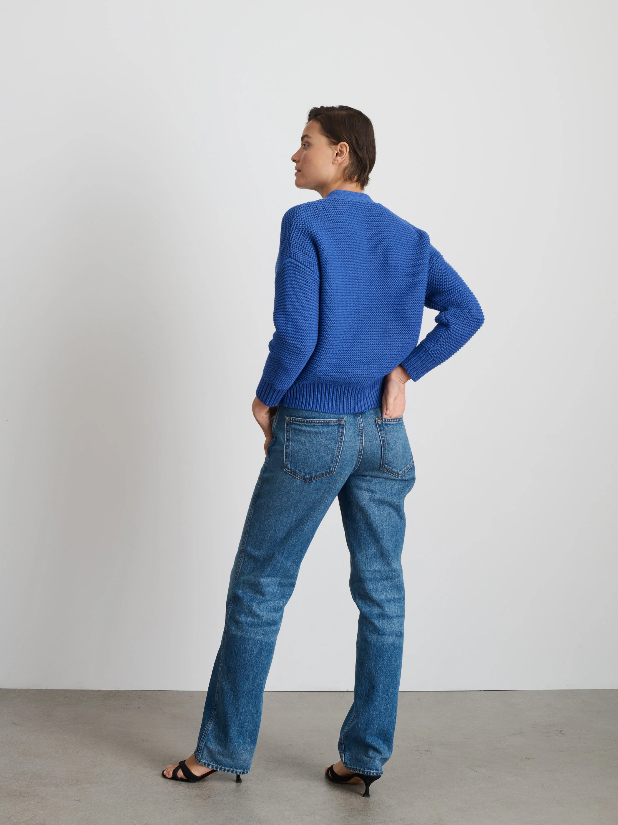 Nico Cardigan in Cotton - Image 5