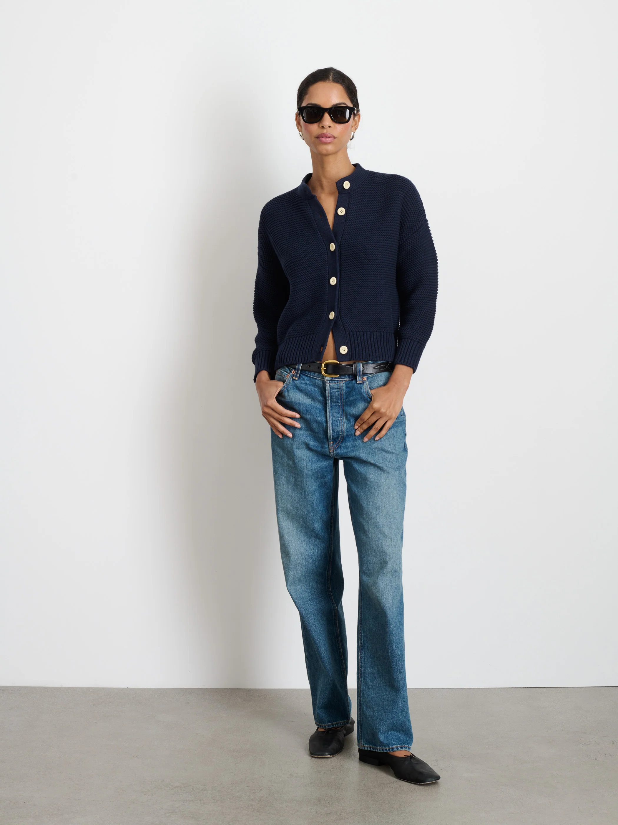 Nico Cardigan in Cotton - Image 3