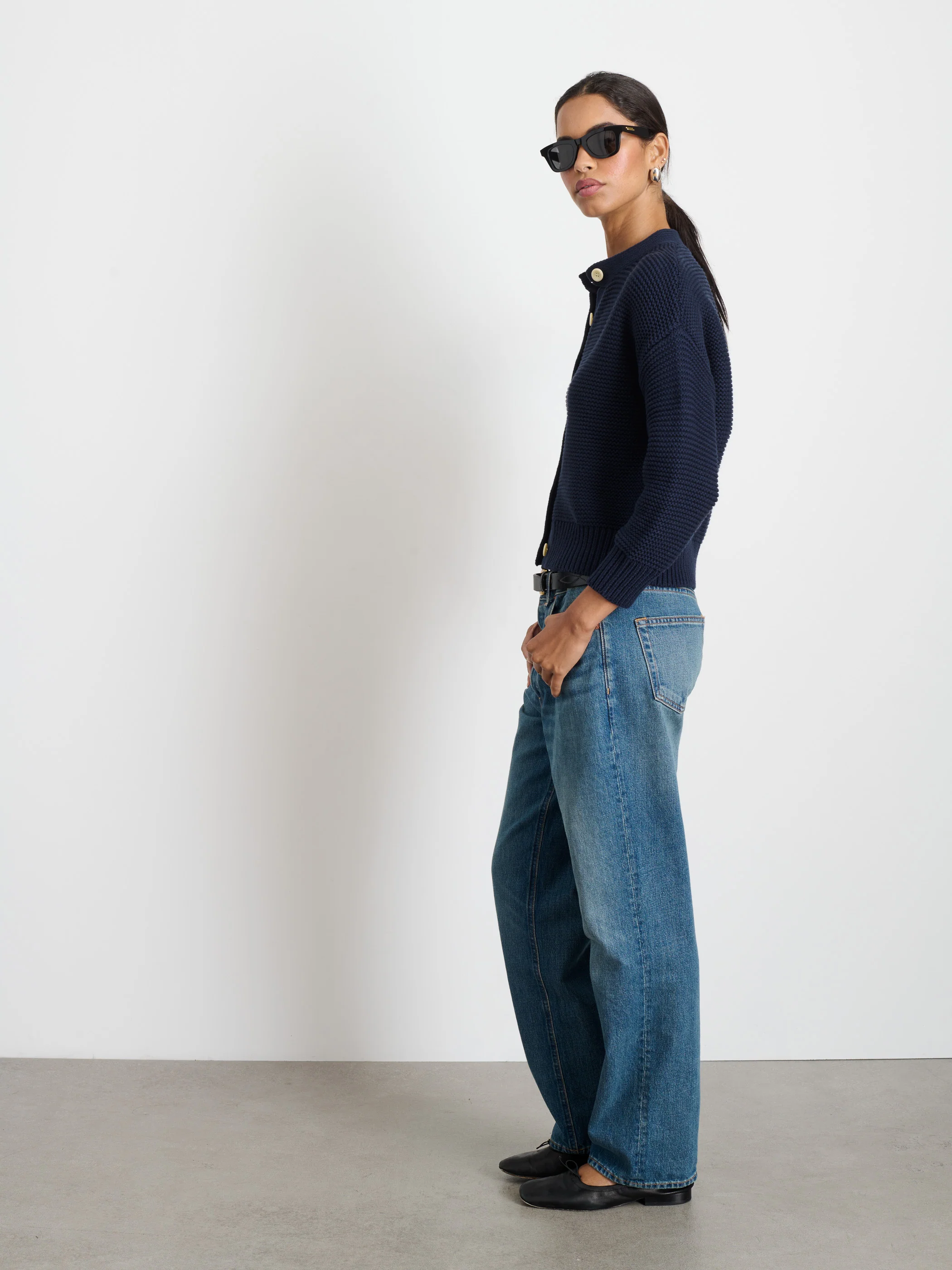 Nico Cardigan in Cotton - Image 4