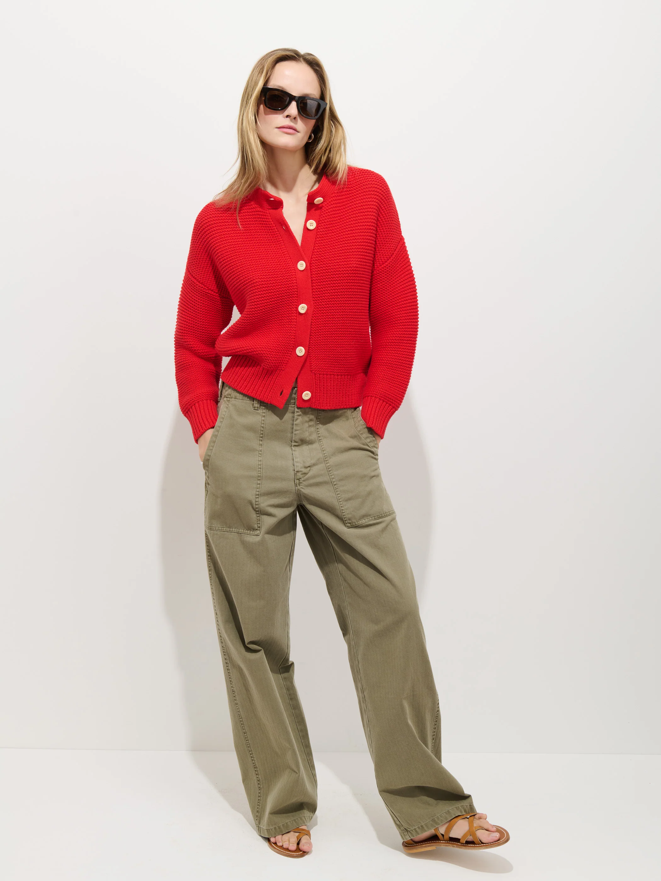 Nico Cardigan in Cotton - Image 3