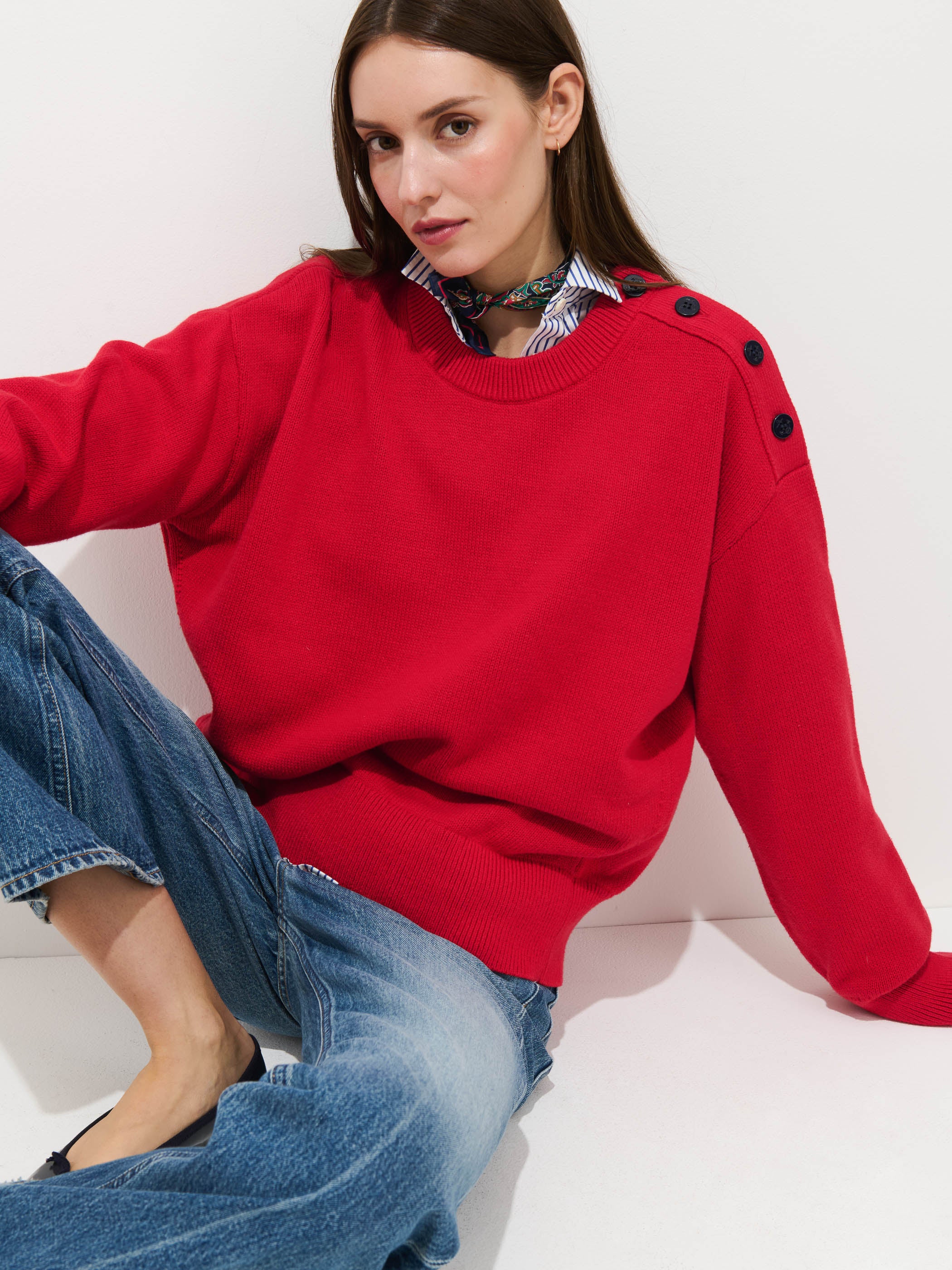 Normandy Sweater In Cotton