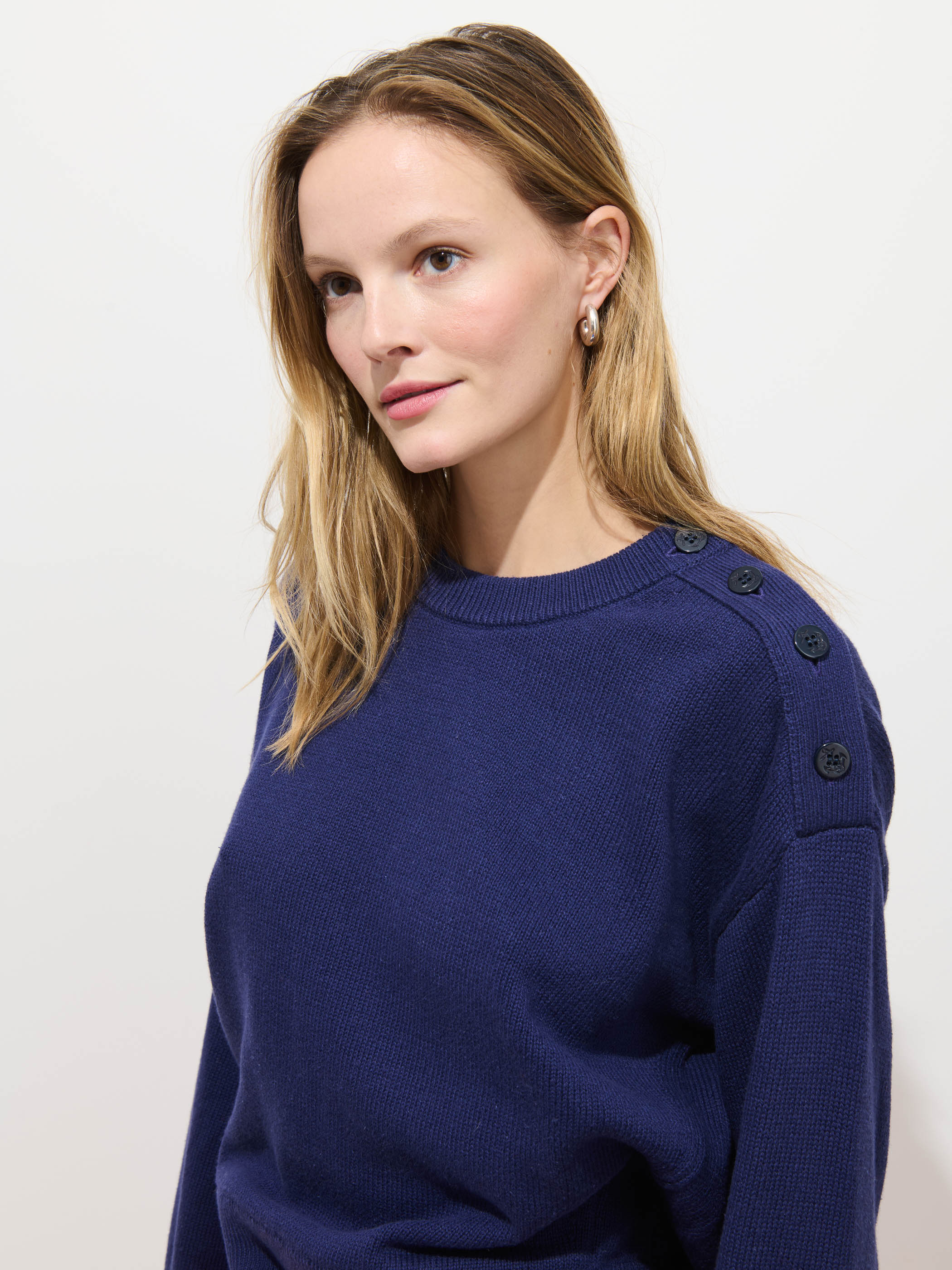 Normandy Sweater In Cotton - Image 4