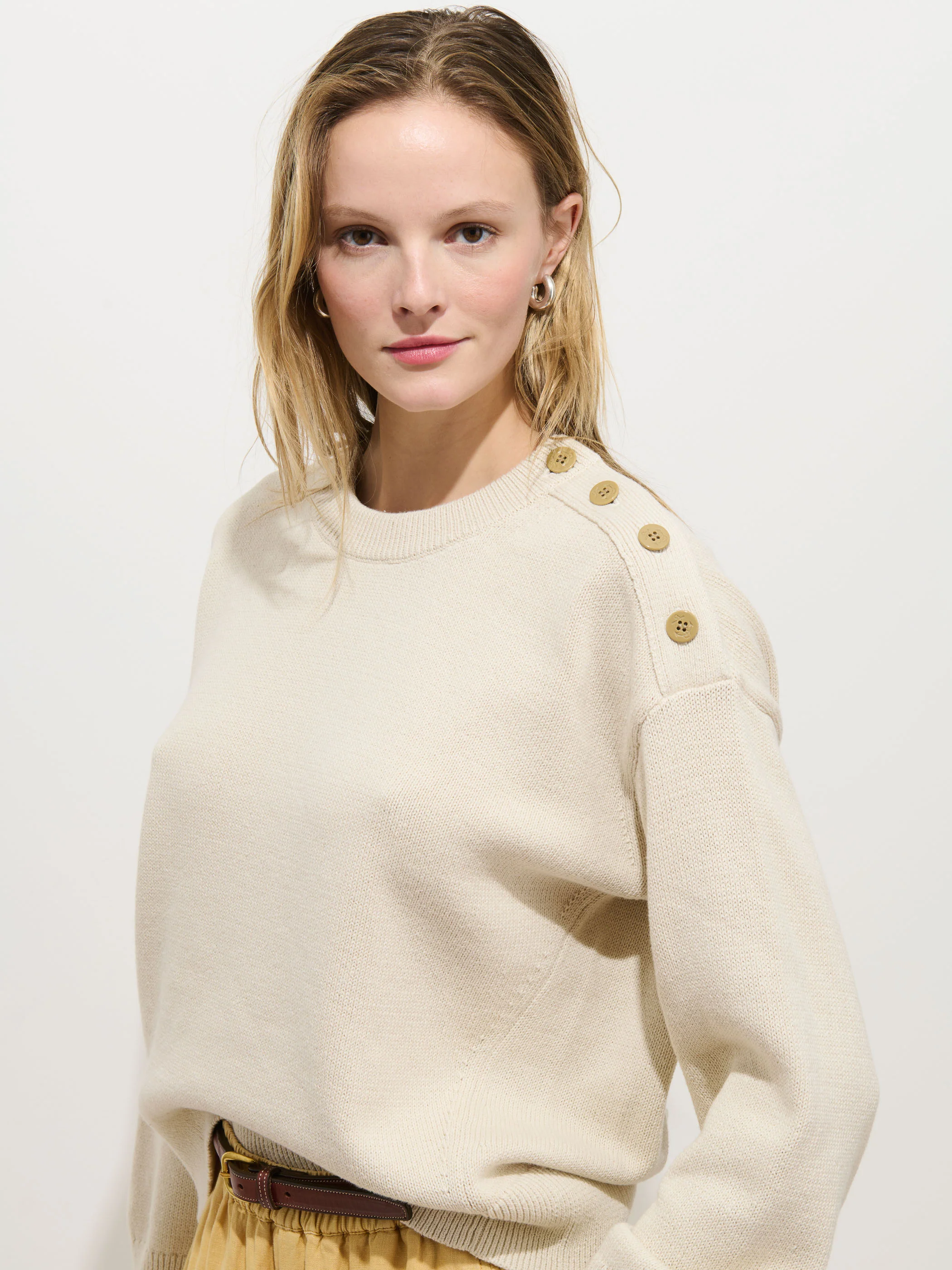 Normandy Sweater In Cotton - Image 4
