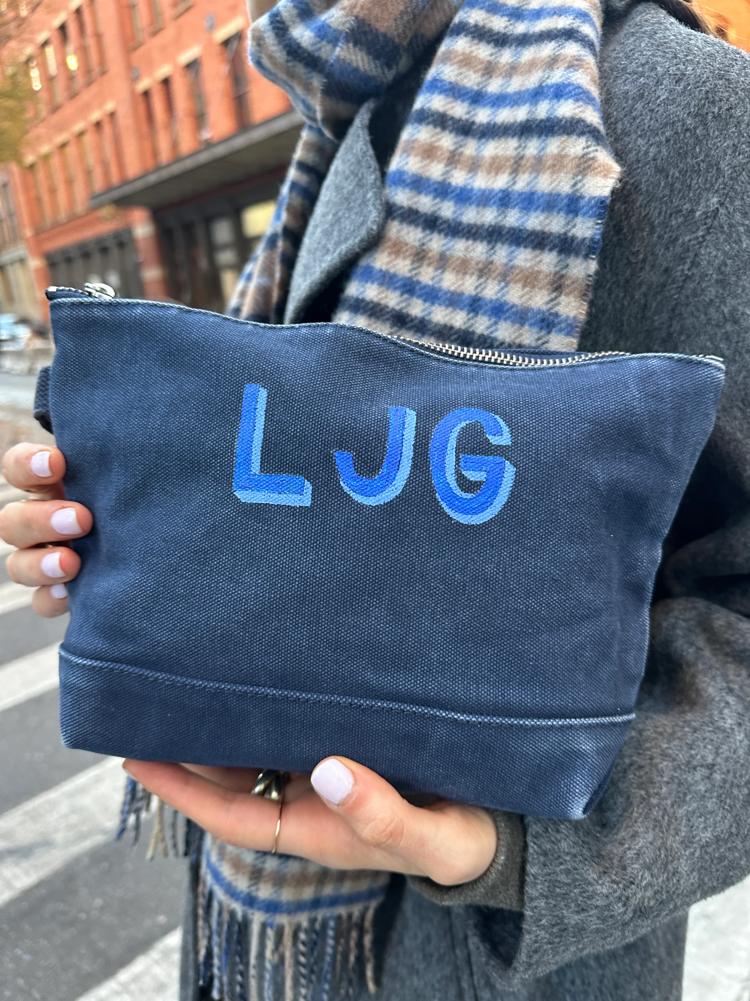 Painted Perfect Canvas Pouch - Image 3