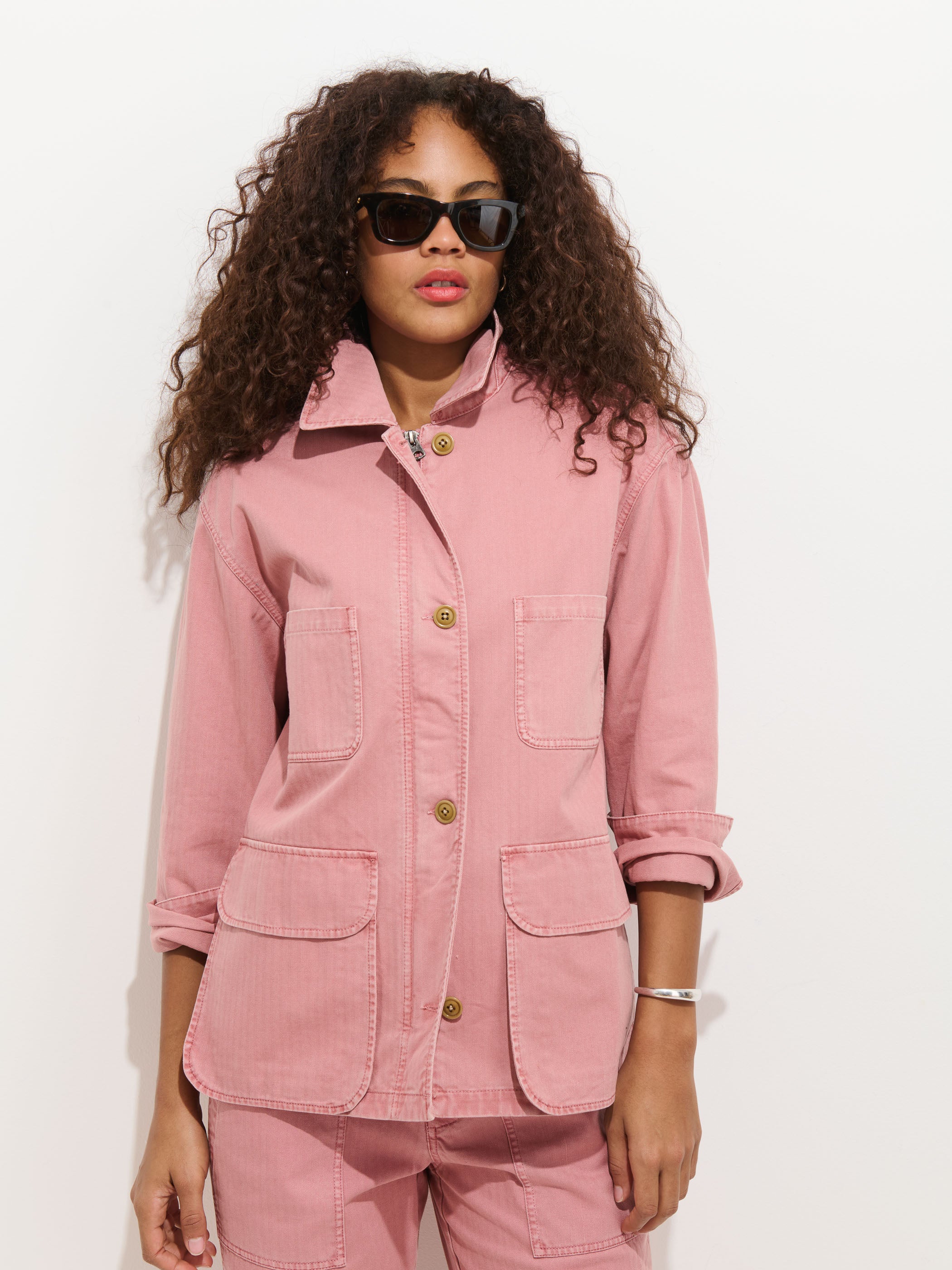Painter Jacket In Herringbone