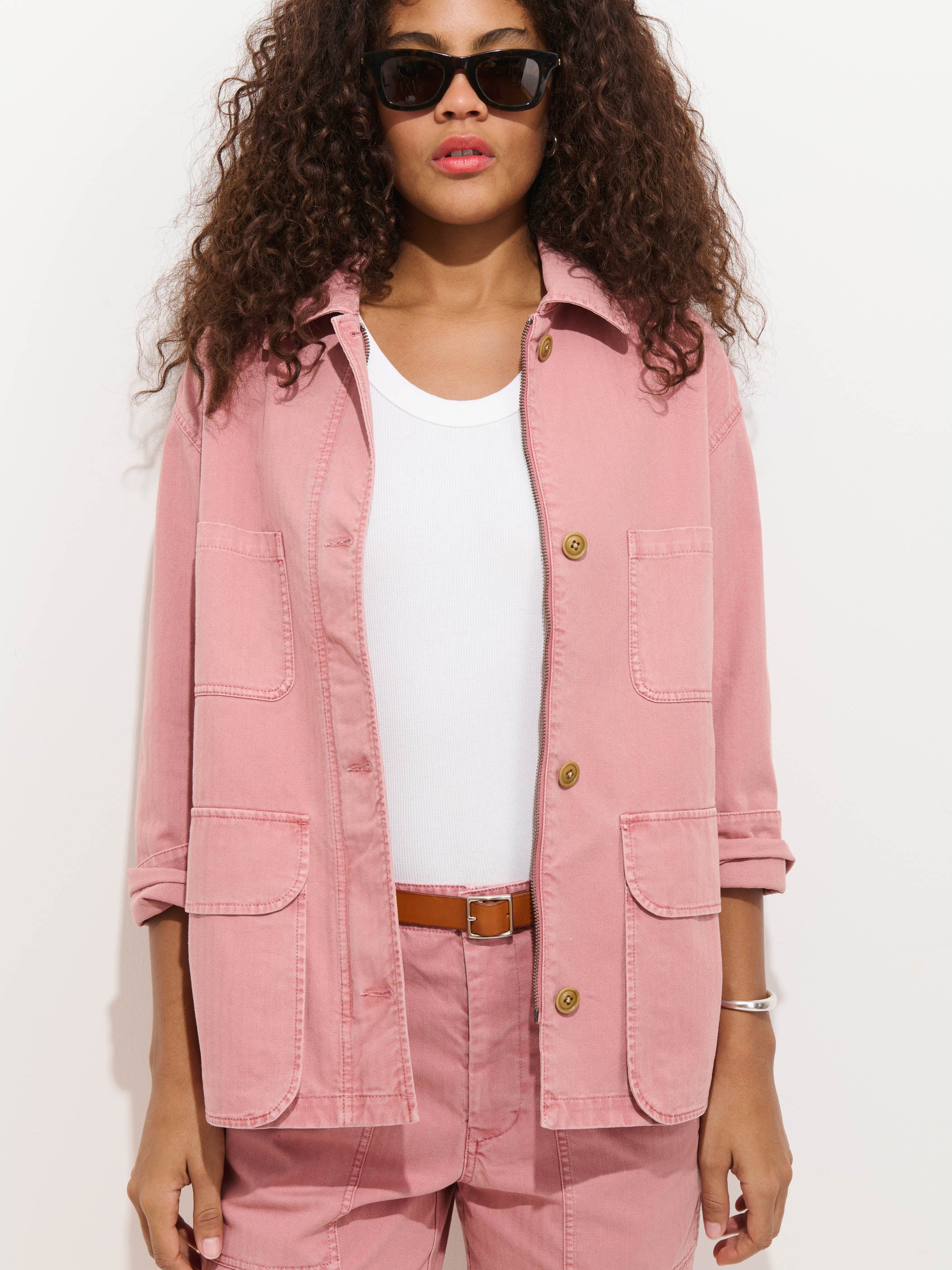 Painter Jacket In Herringbone - Image 3