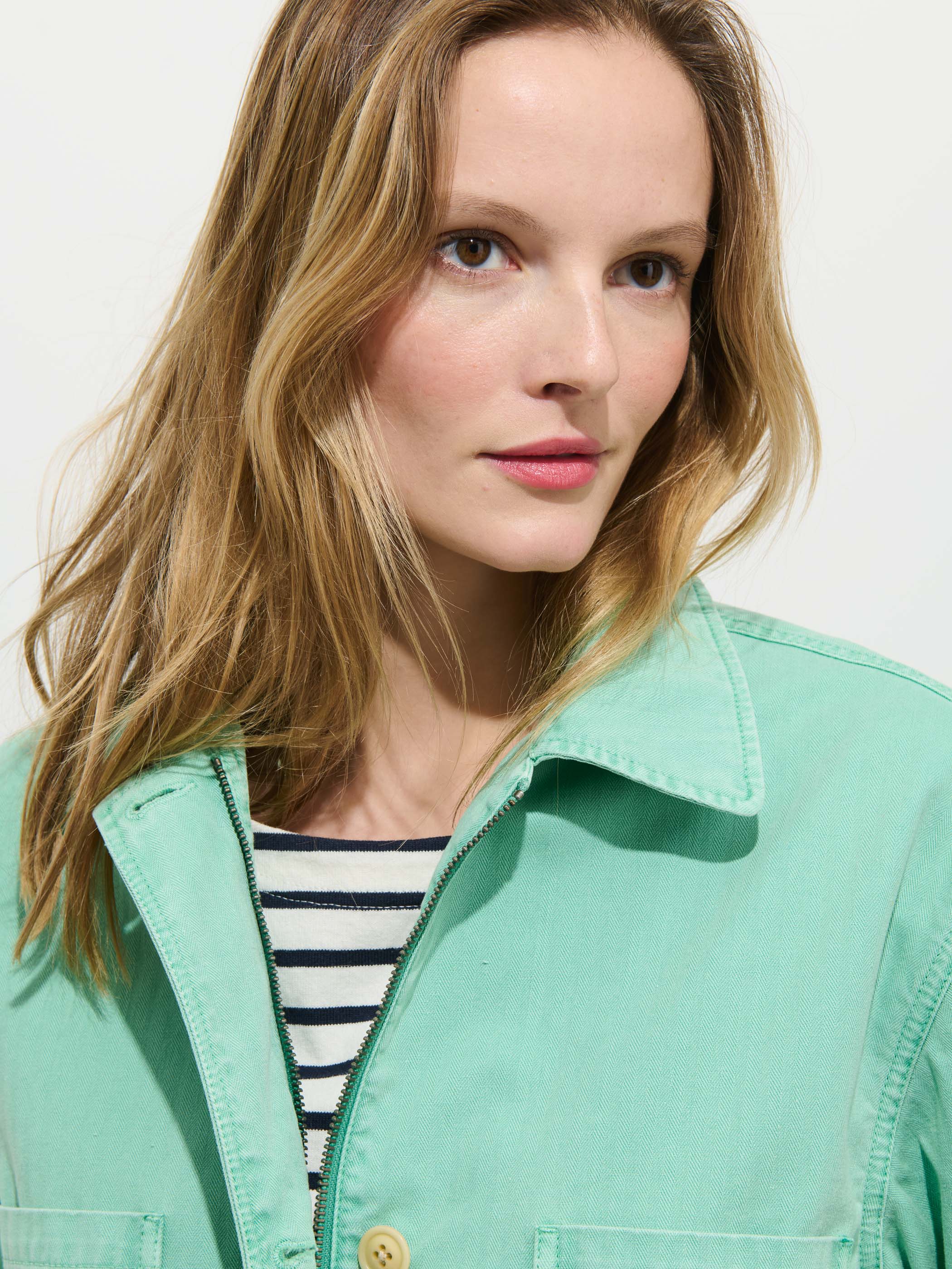 Painter Jacket In Herringbone - Image 6