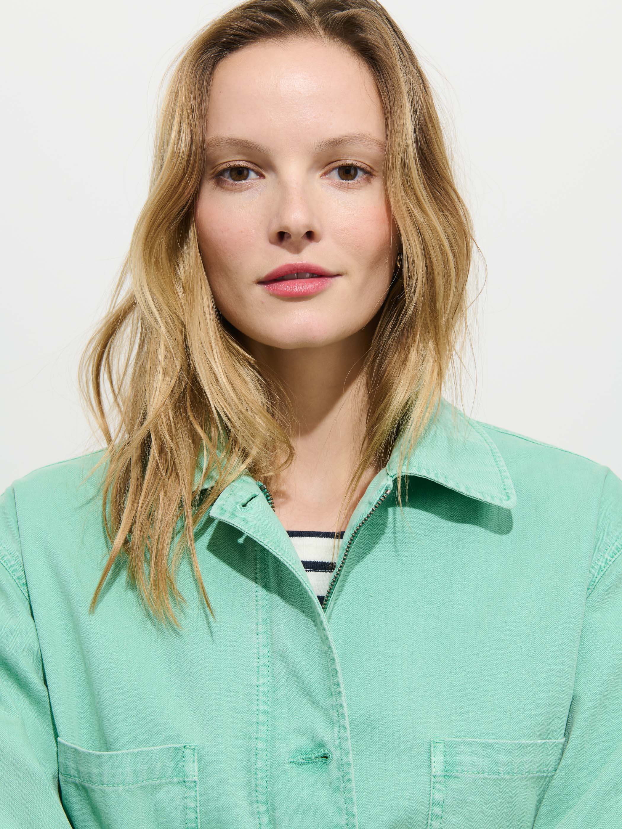 Painter Jacket In Herringbone - Image 7