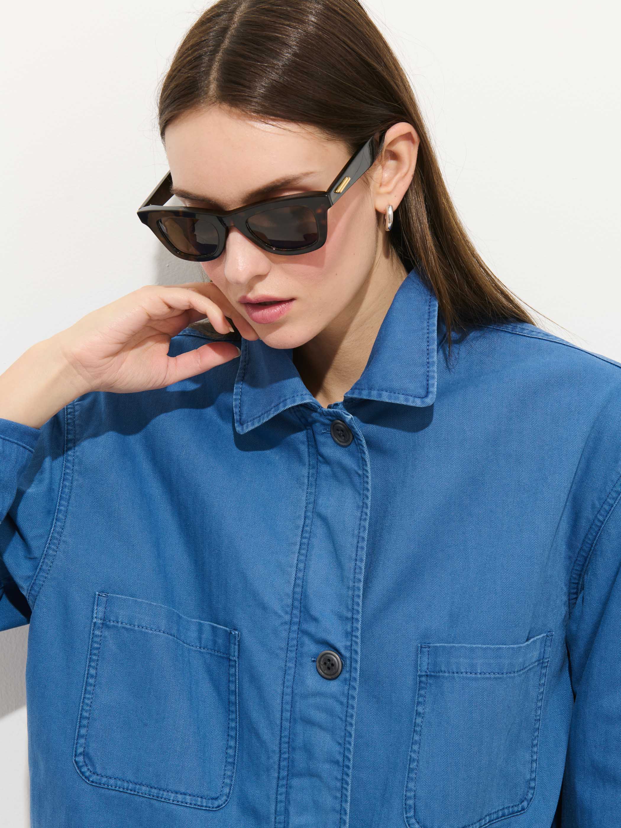 Painter Jacket In Herringbone - Image 5