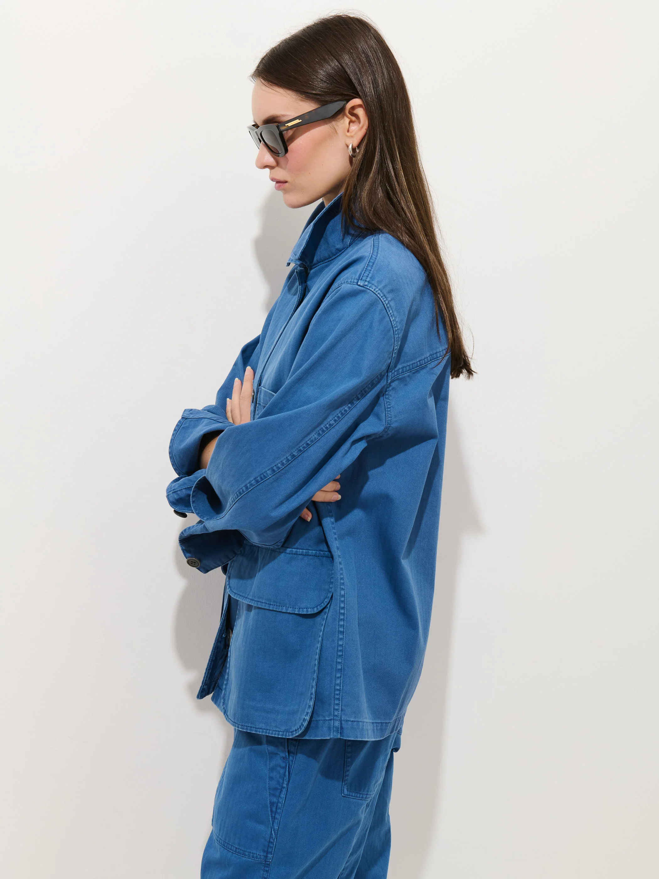 Painter Jacket In Herringbone - Image 6