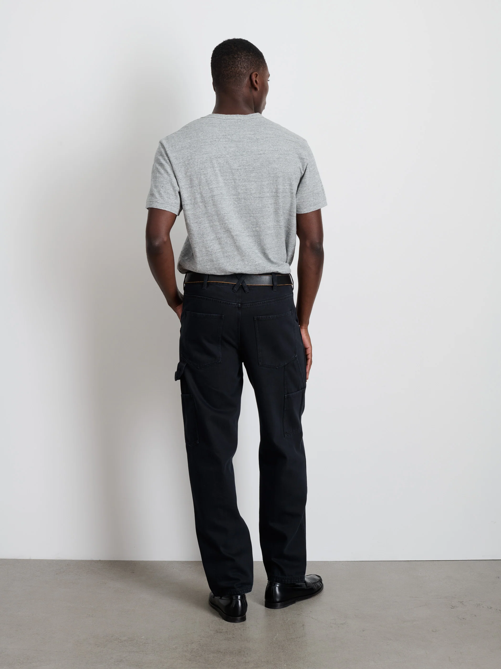 Painter Pant In Recycled Denim - Image 4