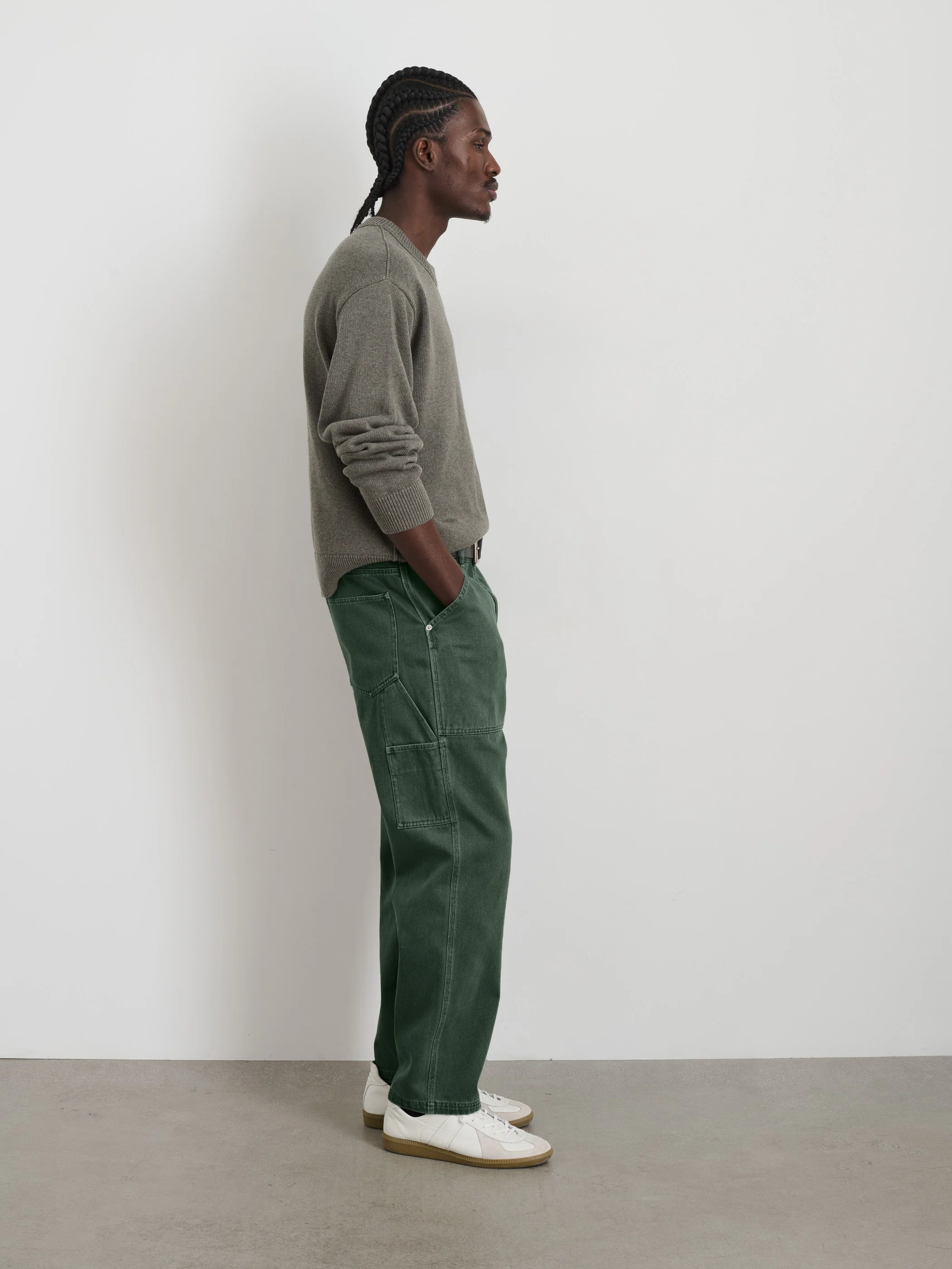 Painter Pant In Recycled Denim - Image 3
