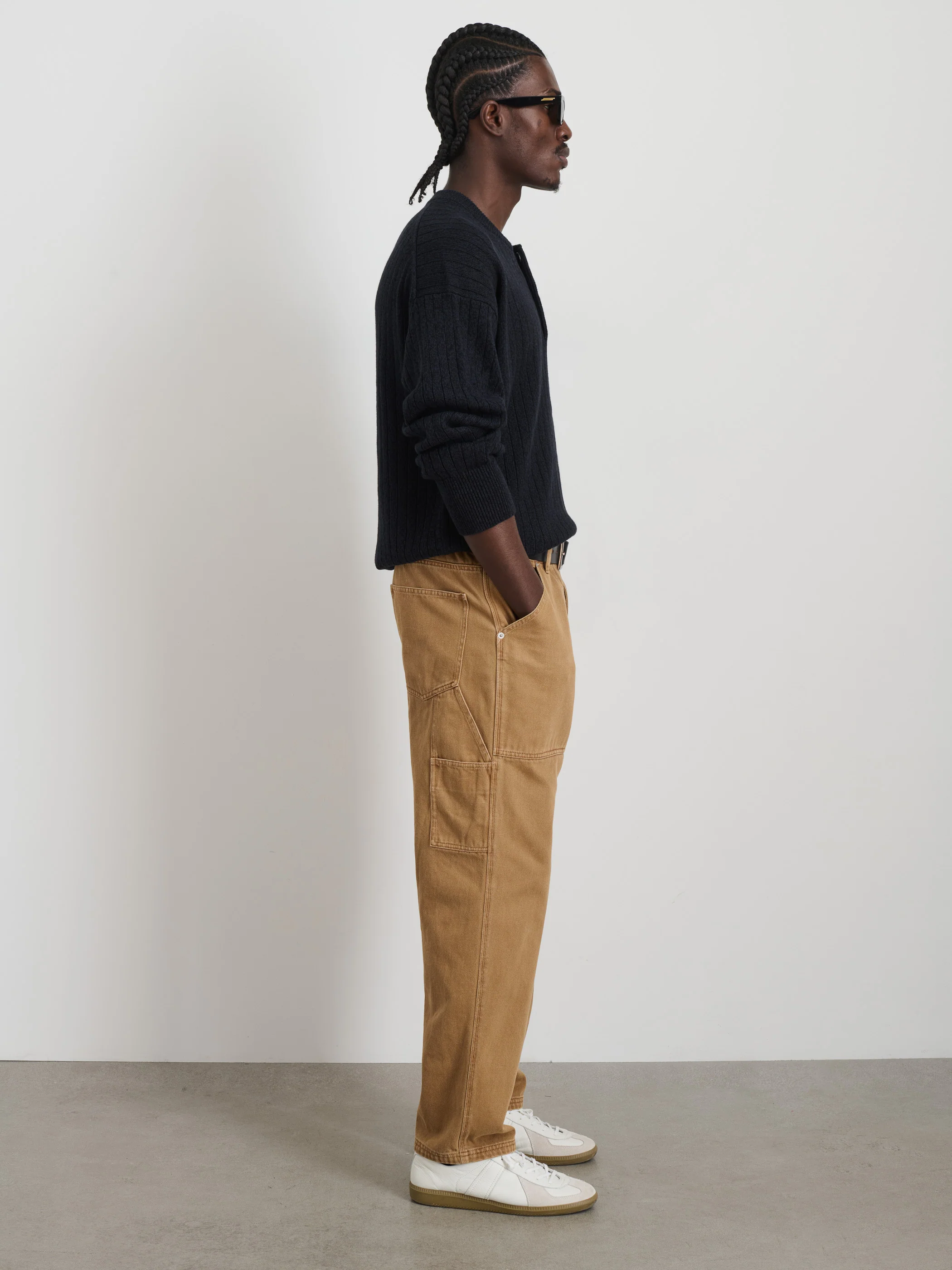 Painter Pant In Recycled Denim - Image 3