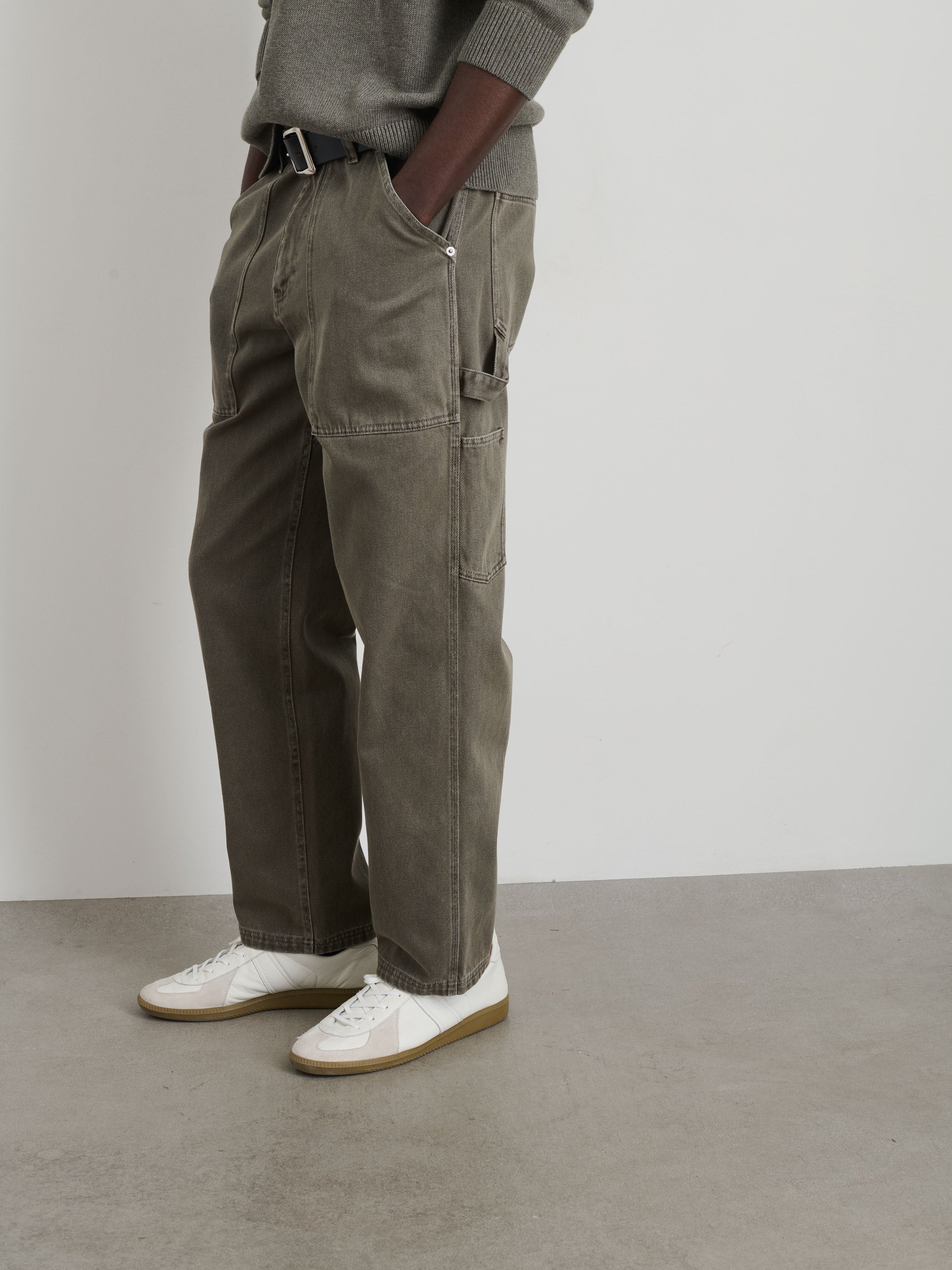 Painter Pant In Recycled Denim - Image 6