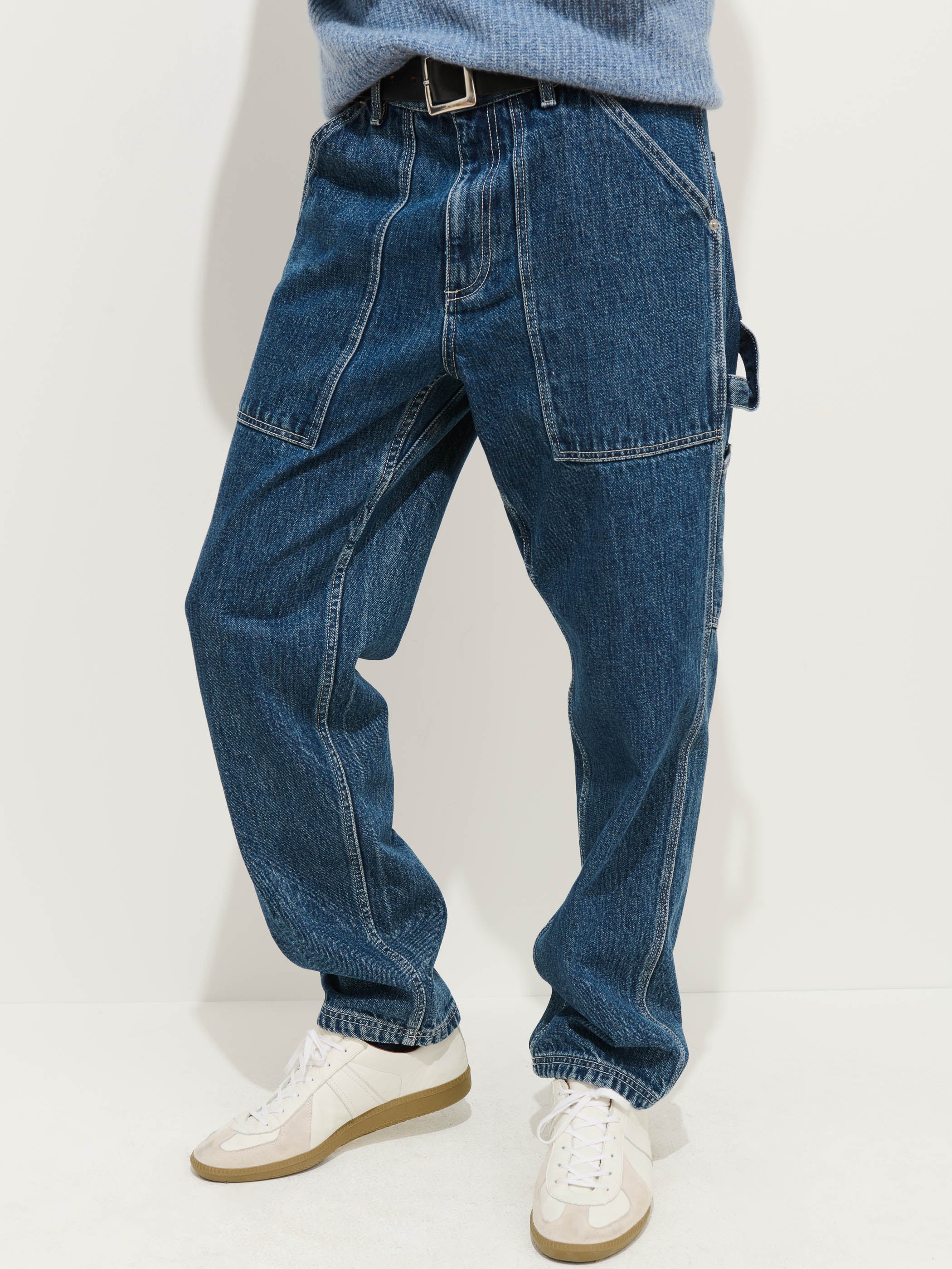 Painter Pant in Vintage Wash Denim - Image 3