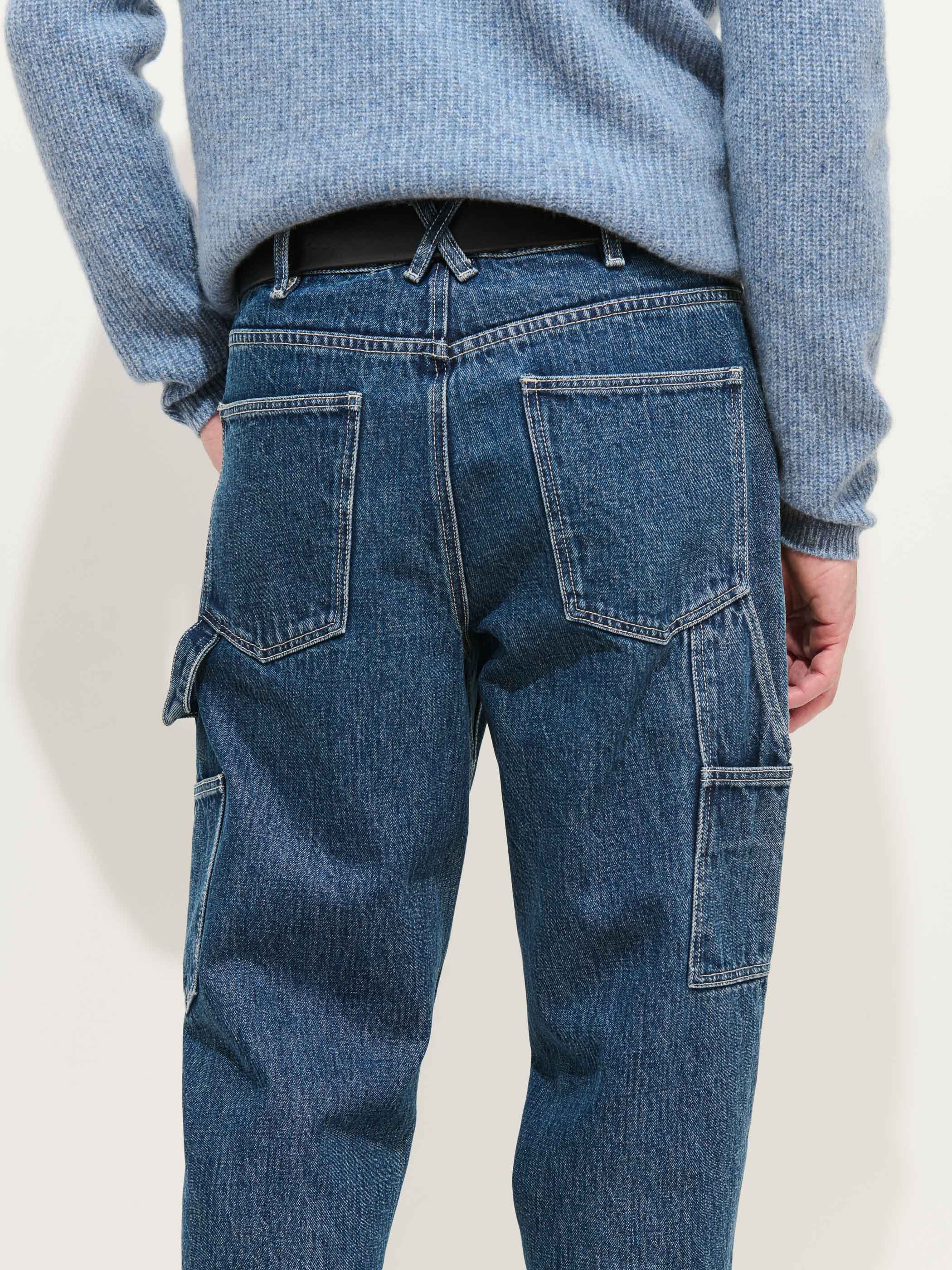 Painter Pant in Vintage Wash Denim - Image 4
