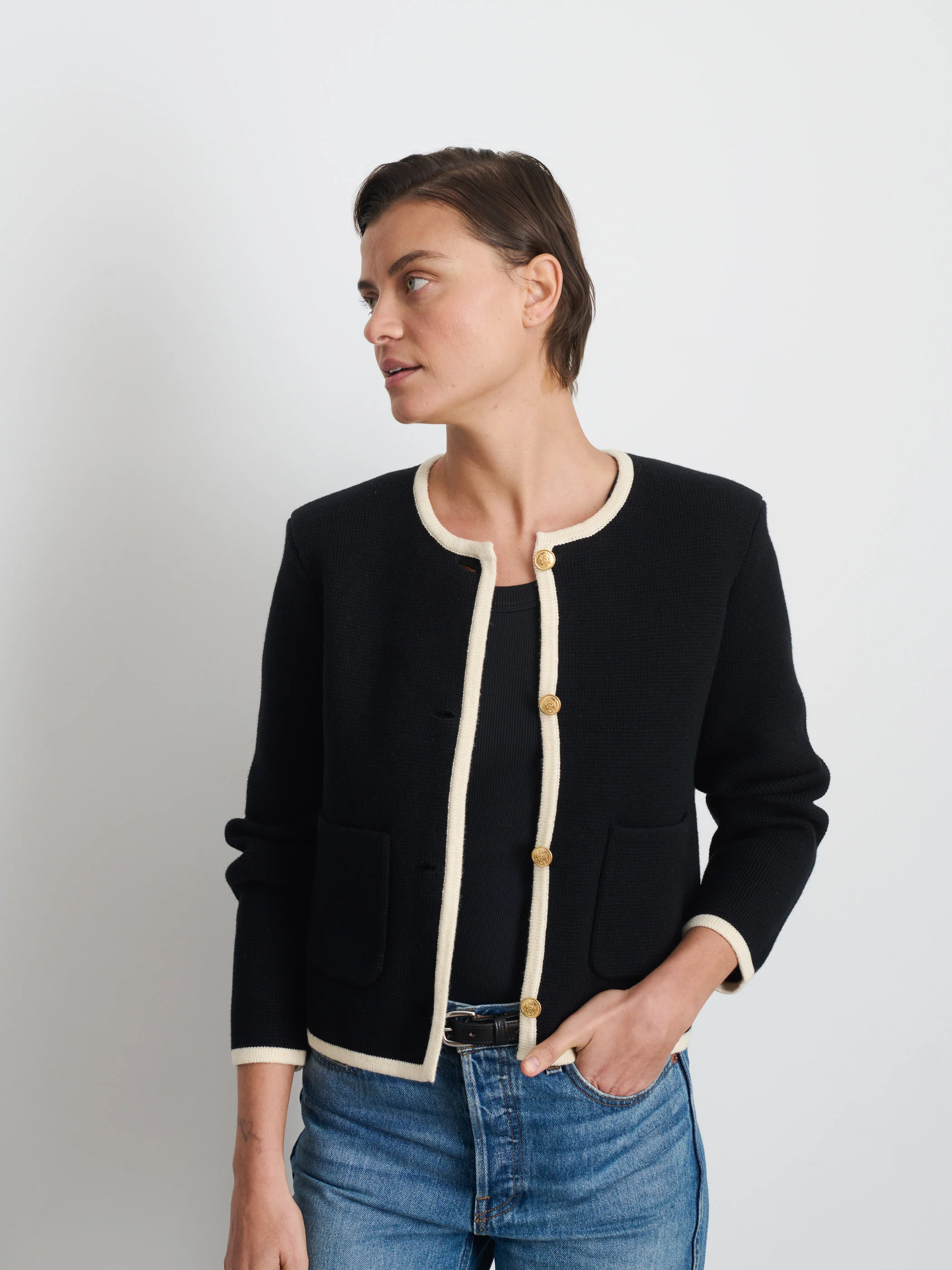 Paris Sweater Jacket - Image 2