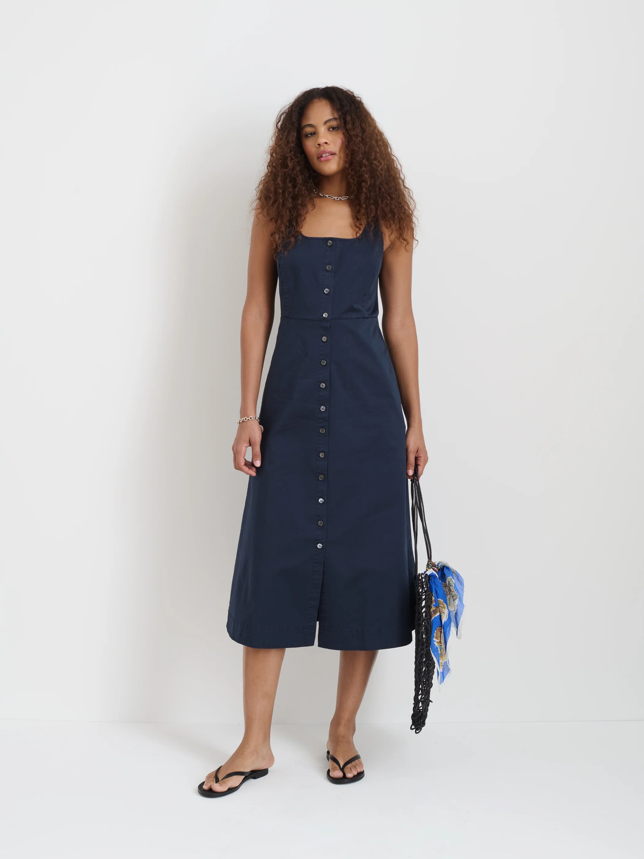 Piper Dress In Cotton - Image 4