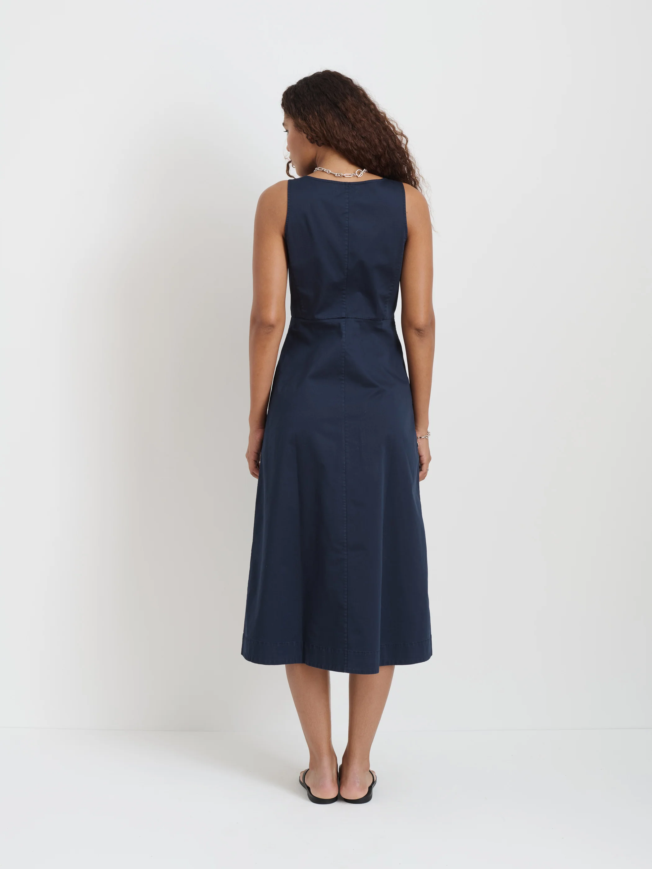 Piper Dress In Cotton - Image 6