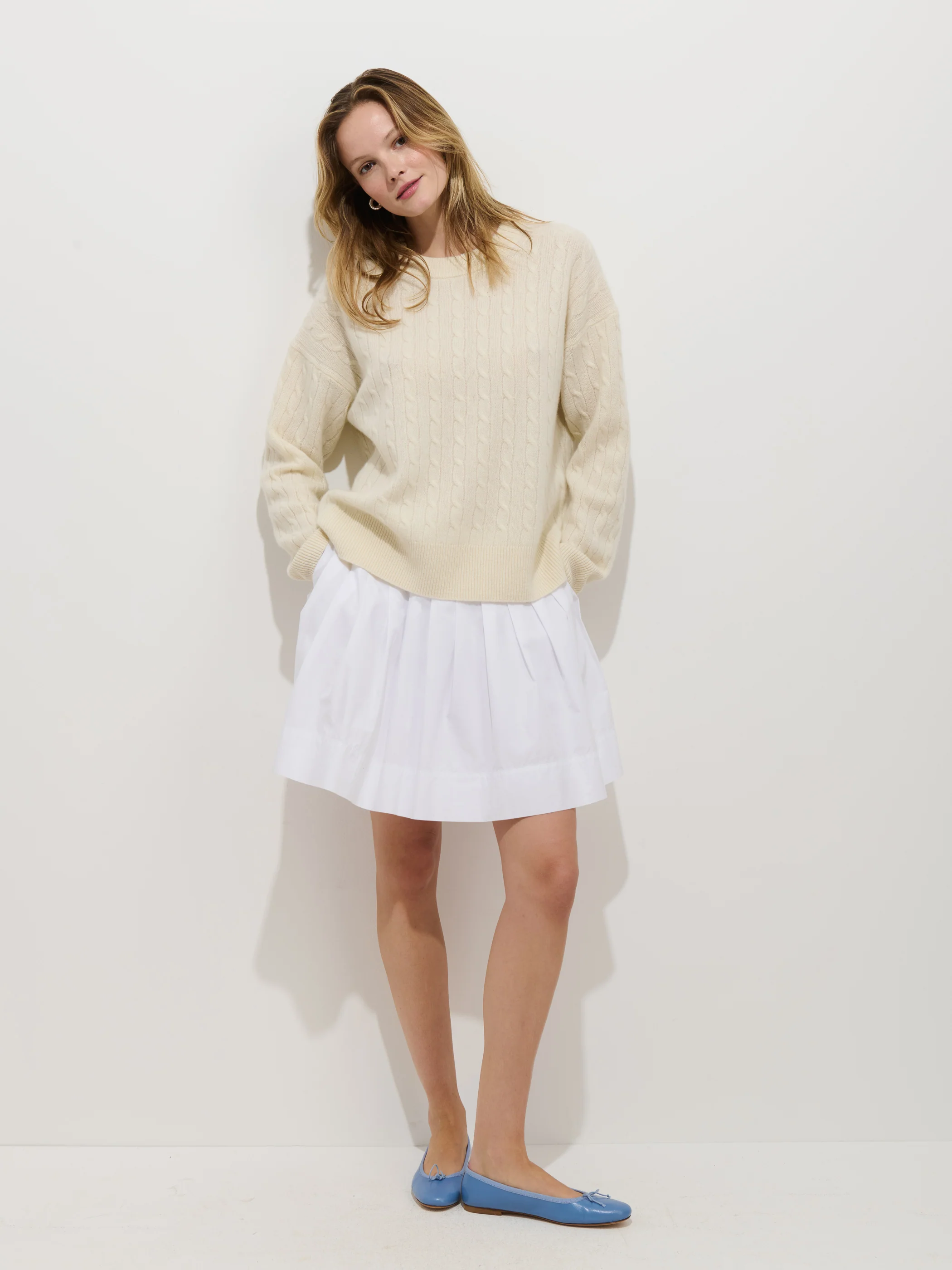 Pippa Skirt In Cotton - Image 4