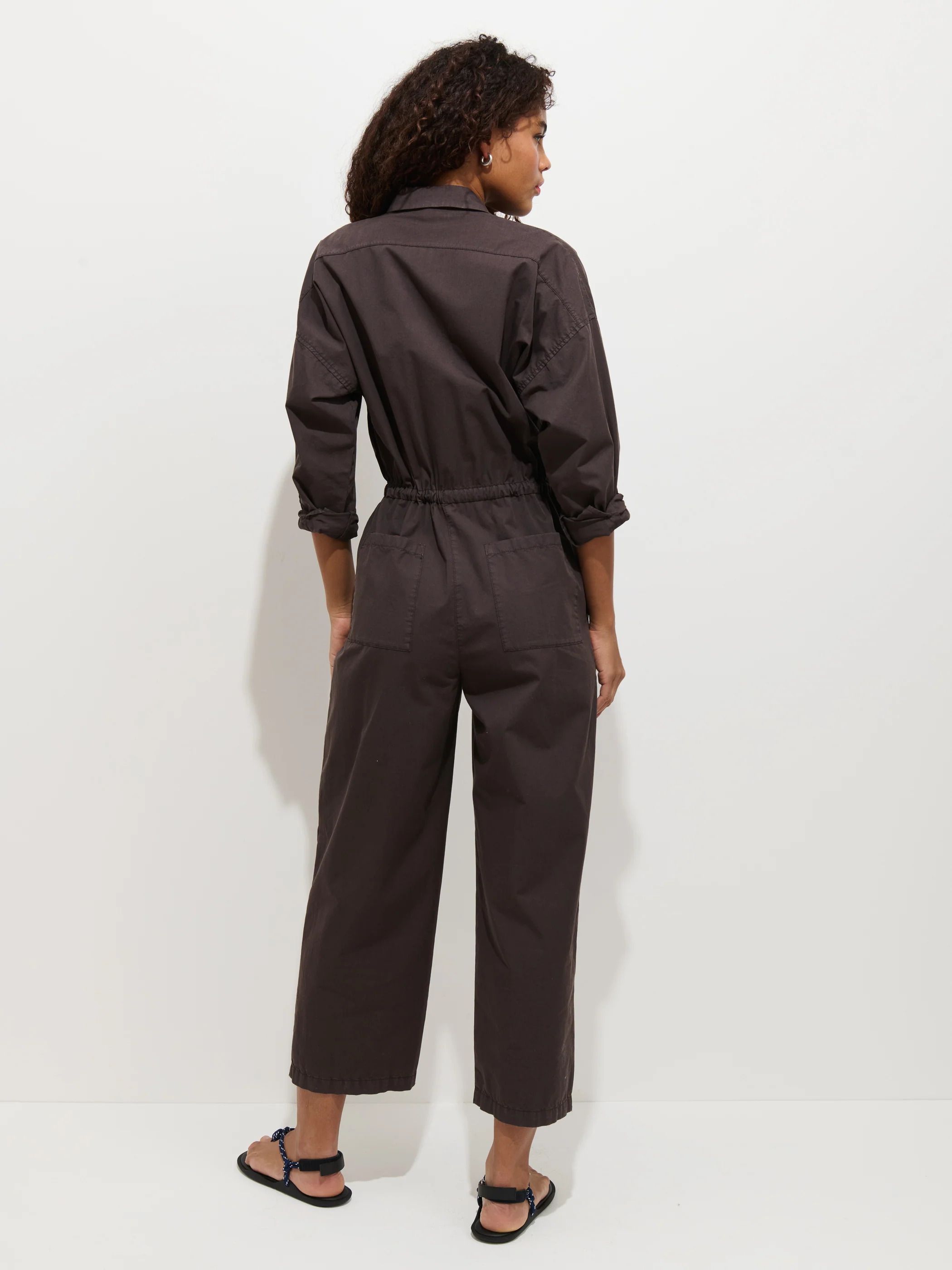 Delancey Jumpsuit In Lightweight Twill - Image 6