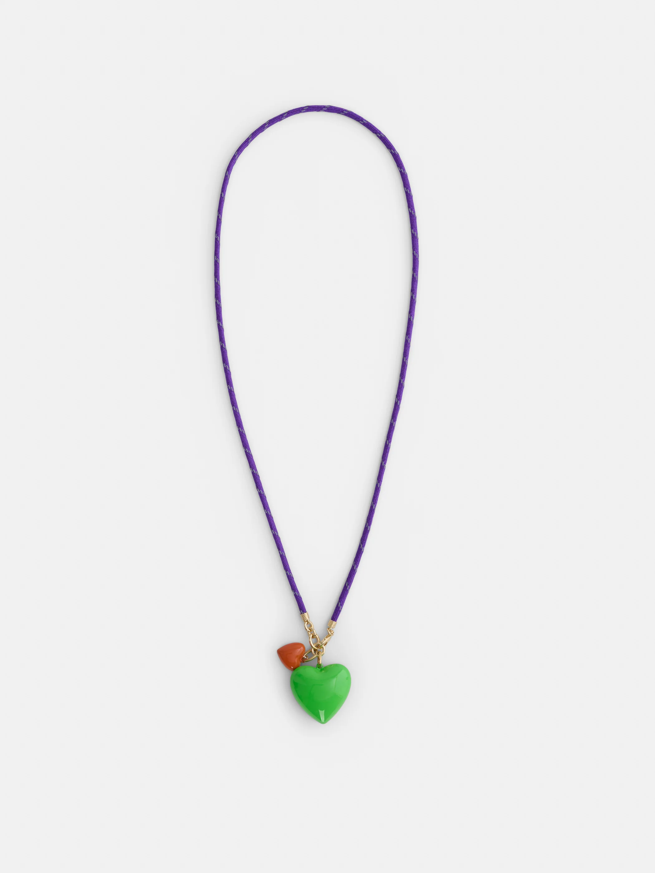 Roxanne Assoulin Long Happy Cord Charm Necklace