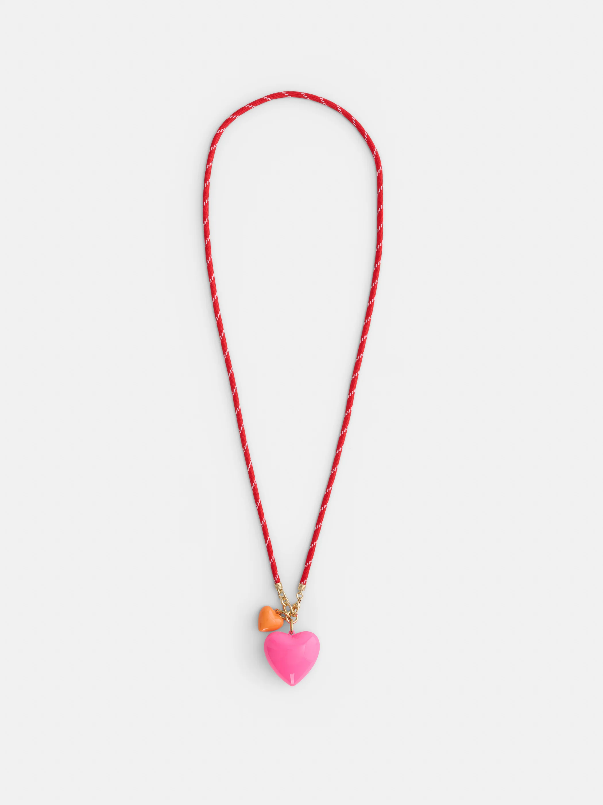 Roxanne Assoulin Long Happy Cord Charm Necklace