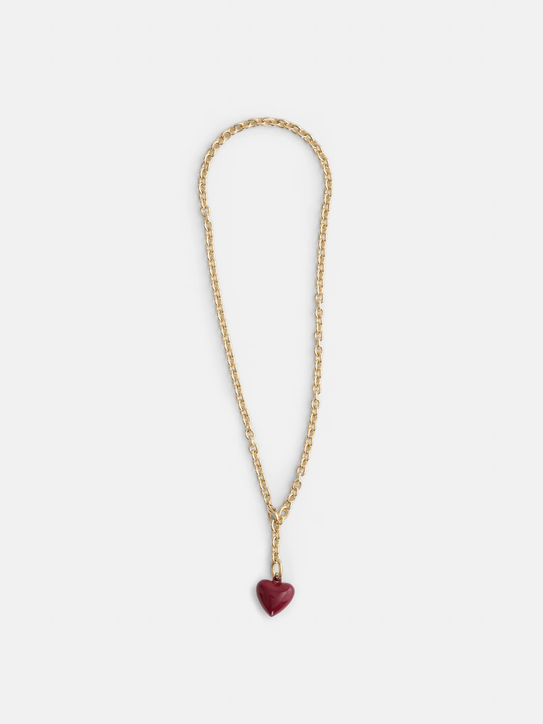 Roxanne Assoulin Mini Puffy Heart Necklace