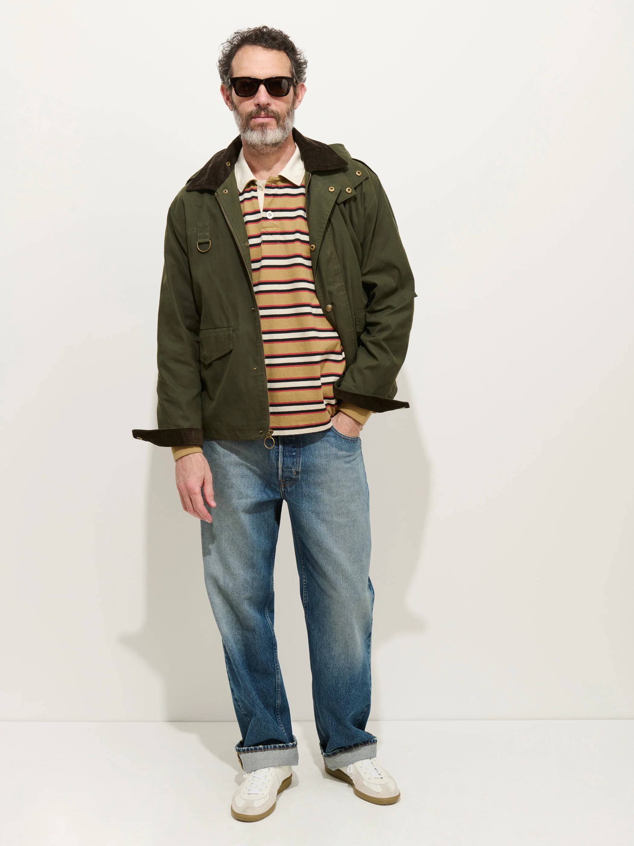 Rugby Striped Shirt In Cotton Jersey - Image 5