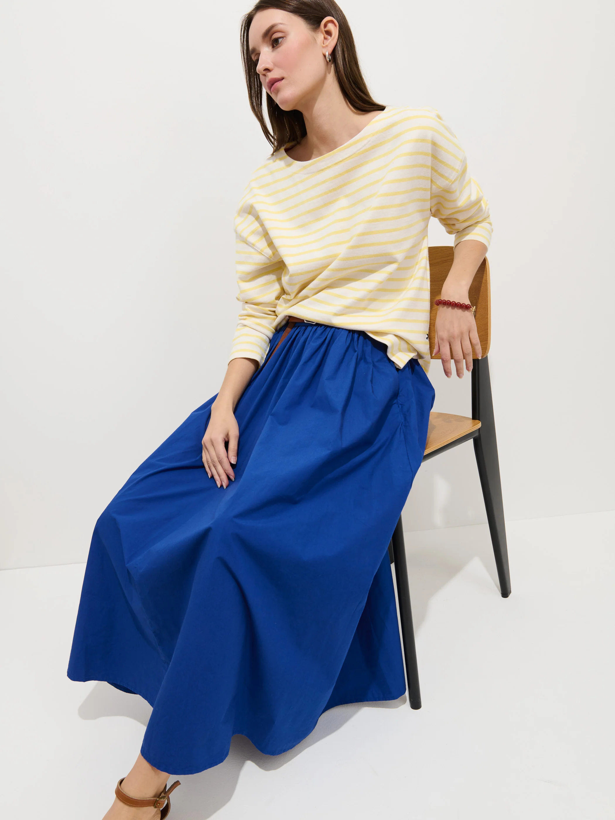 Sarah Skirt In Cotton - Image 3