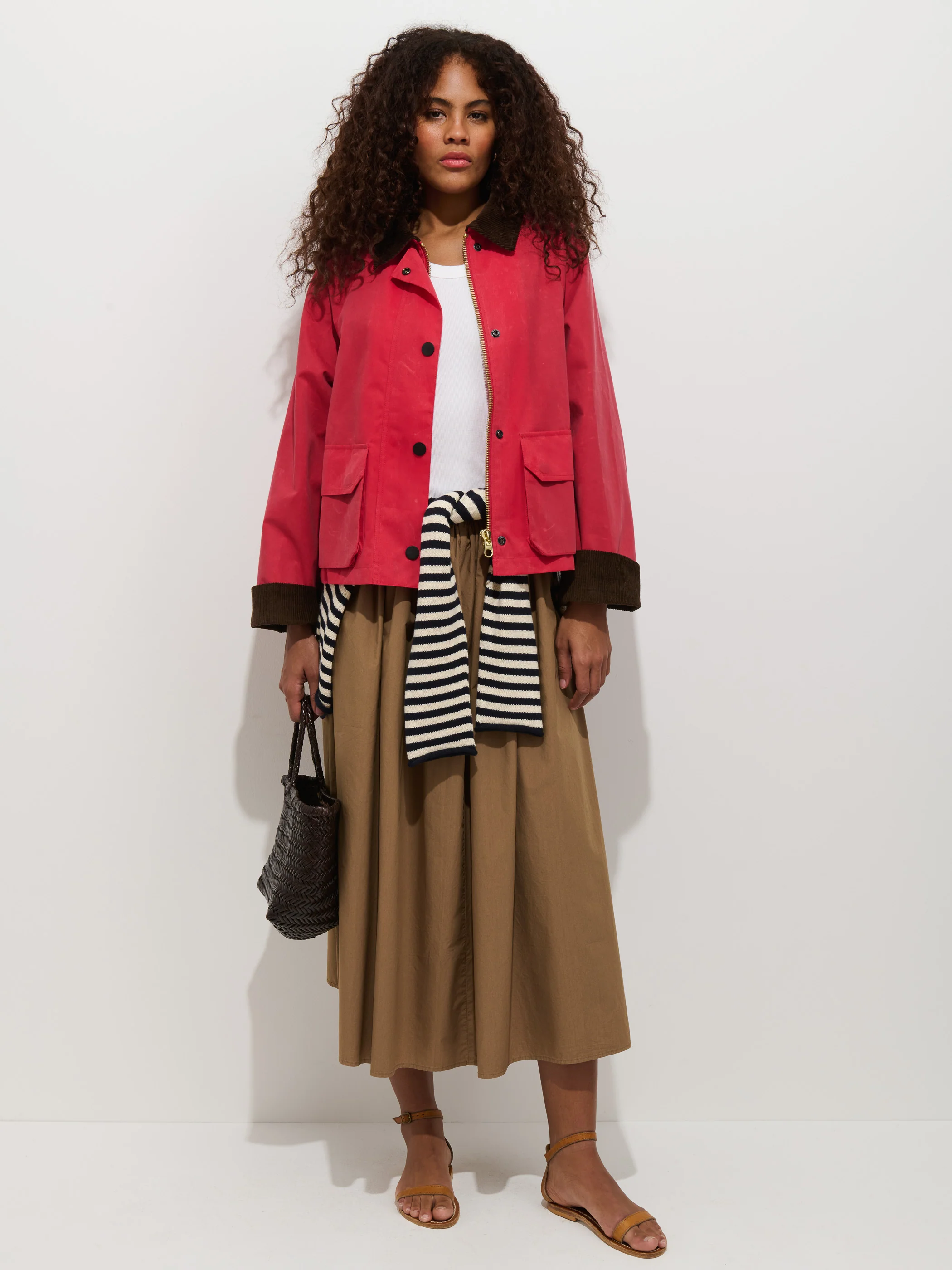 Sarah Skirt In Cotton - Image 3